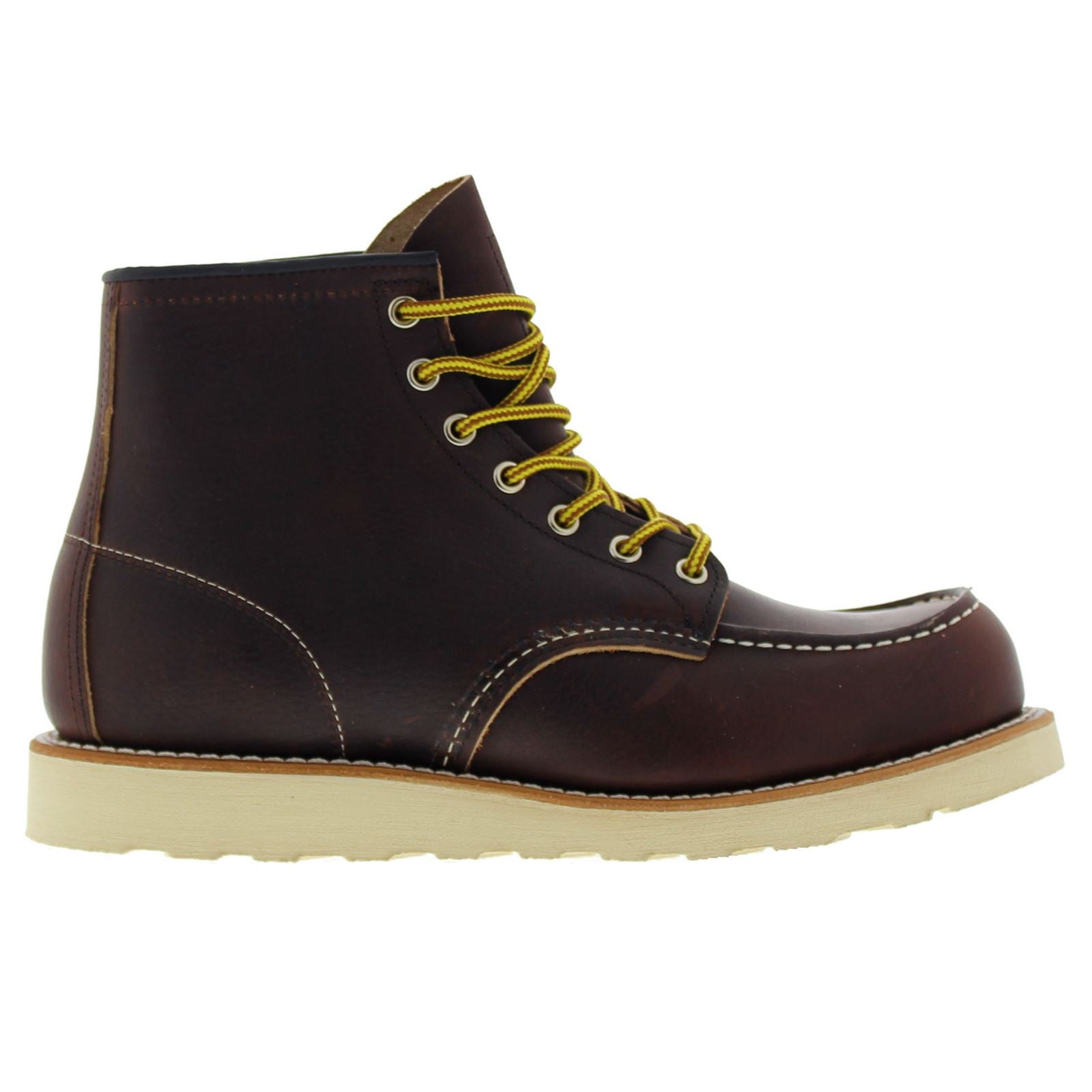 Red Wing Moc Toe 8138 Brown Mens Boots#color_brown