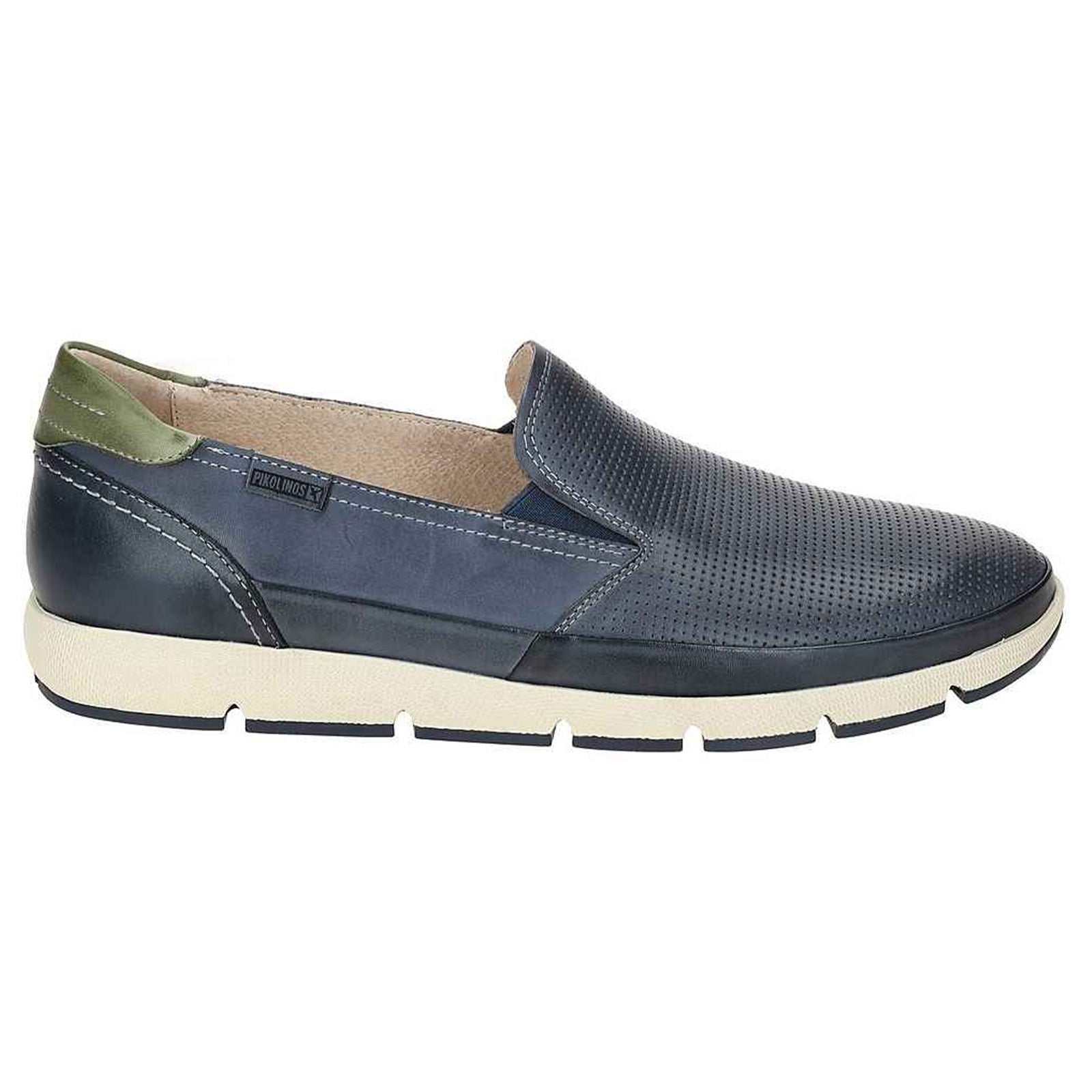 Pikolinos Fuencarral M4A-3221C1 Leather Mens Shoes#color_pacific