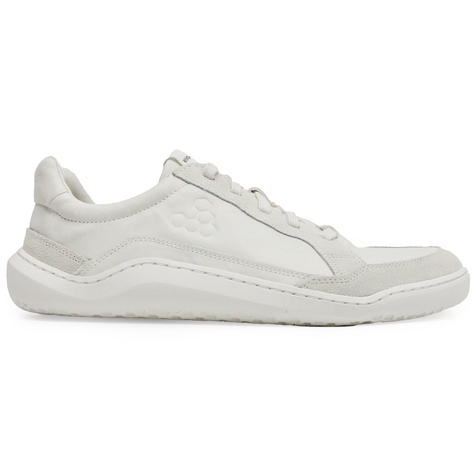 Vivobarefoot Gobi II Leather Mens Trainers#color_vaporous gray