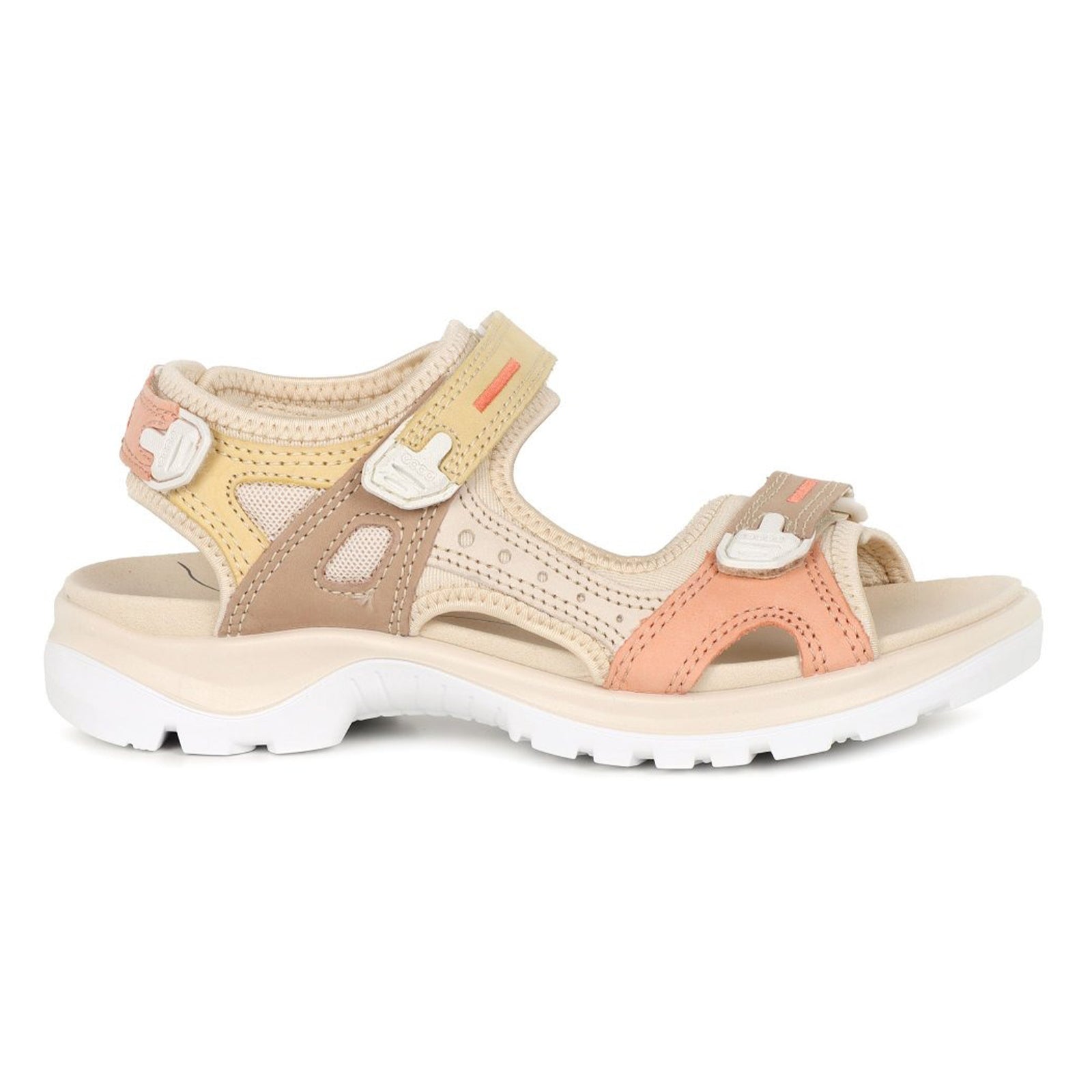 Ecco Offroad Nubuck Womens Sandals#color_multicolor straw