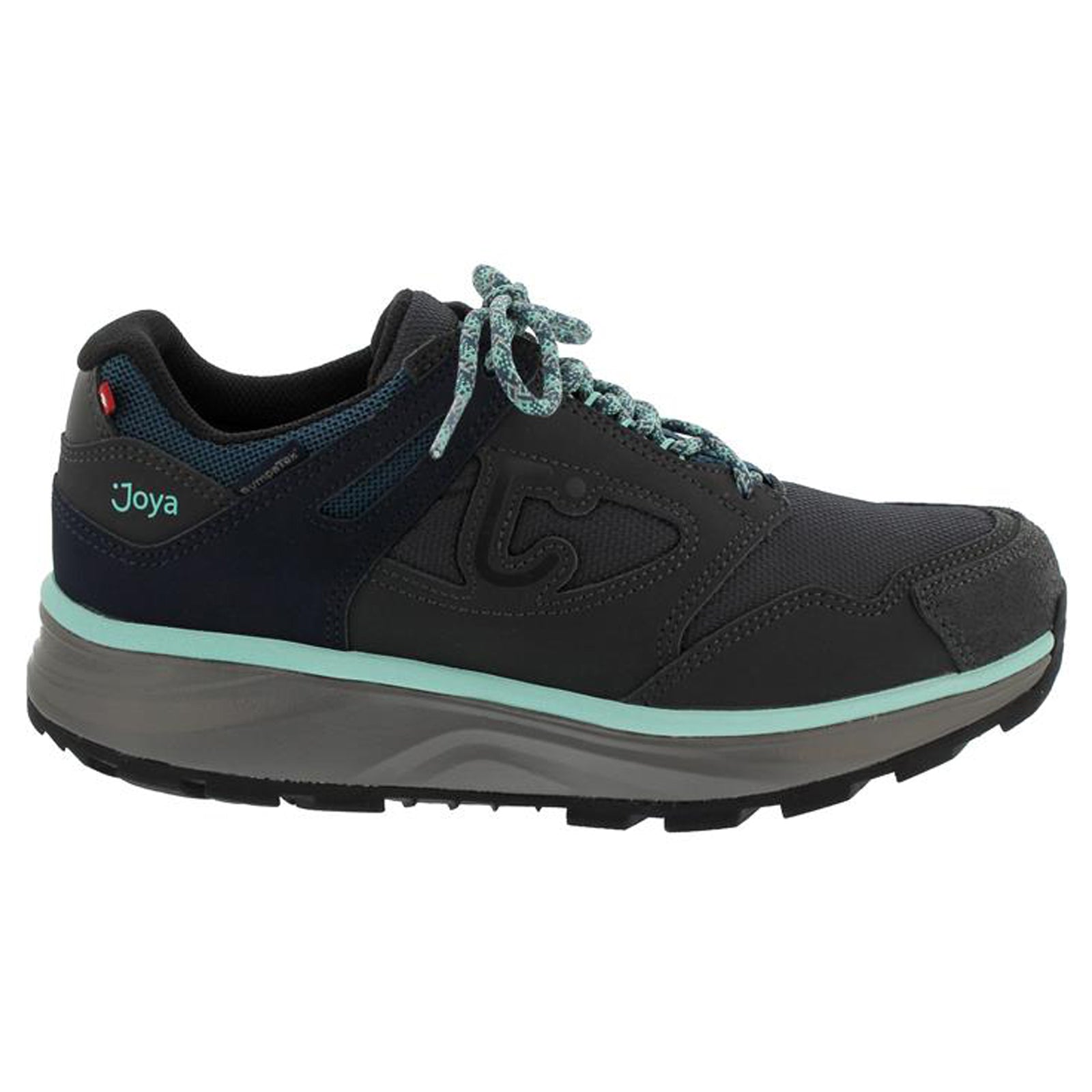 Joya Bliss STX Leather Textile Womens Shoes#color_grey blue