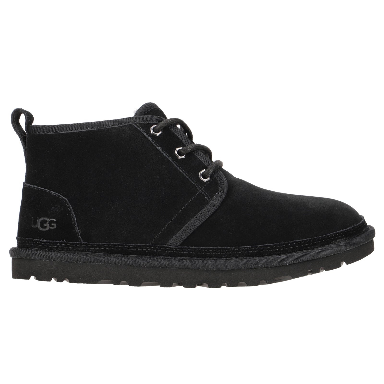 Ugg Neumel 3236-BLK Suede Mens Boots - Black - 41#color_black