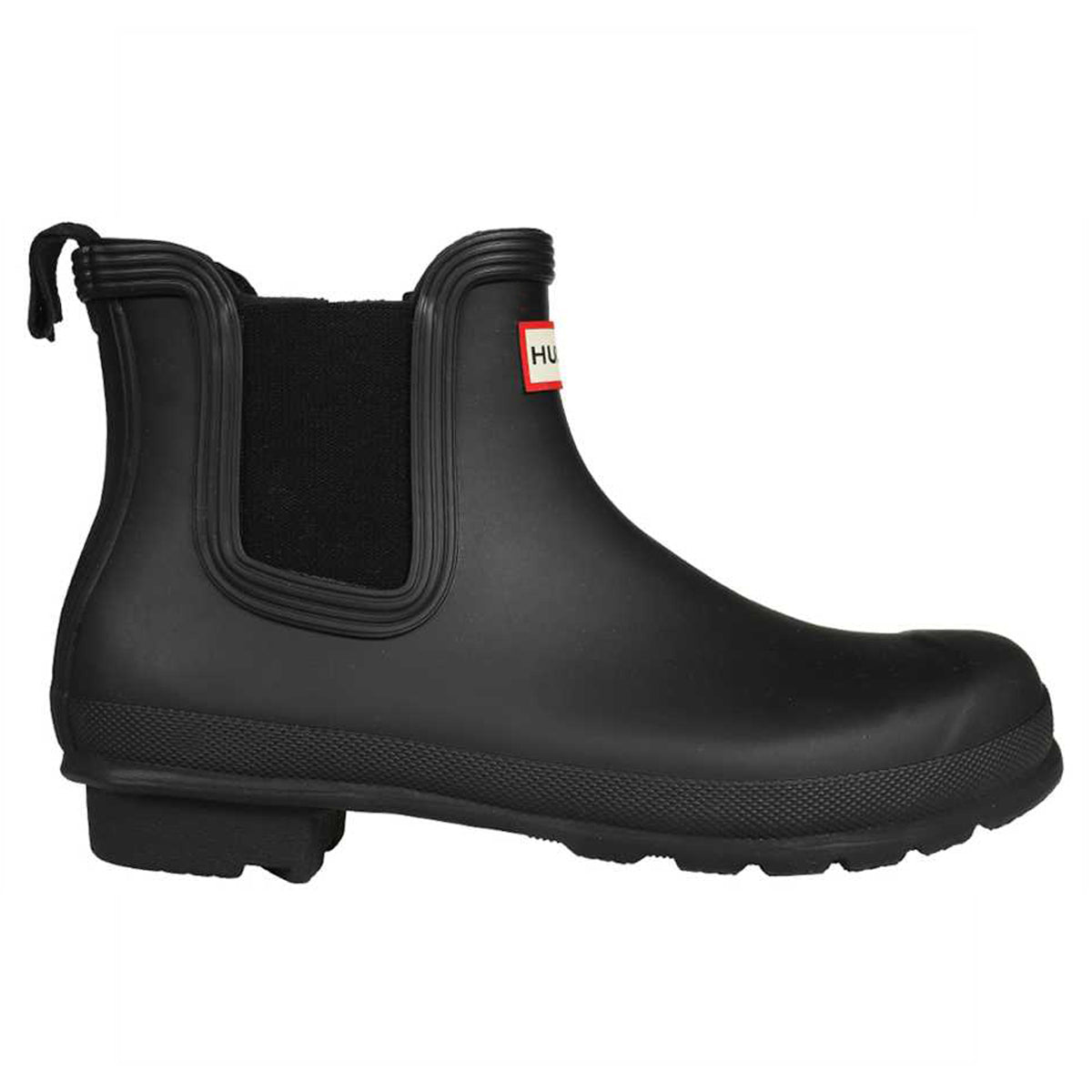 Hunter Original Insulated Chelsea WFS1003RMA-BLK Rubber Womens Boots - Black - 38#color_black