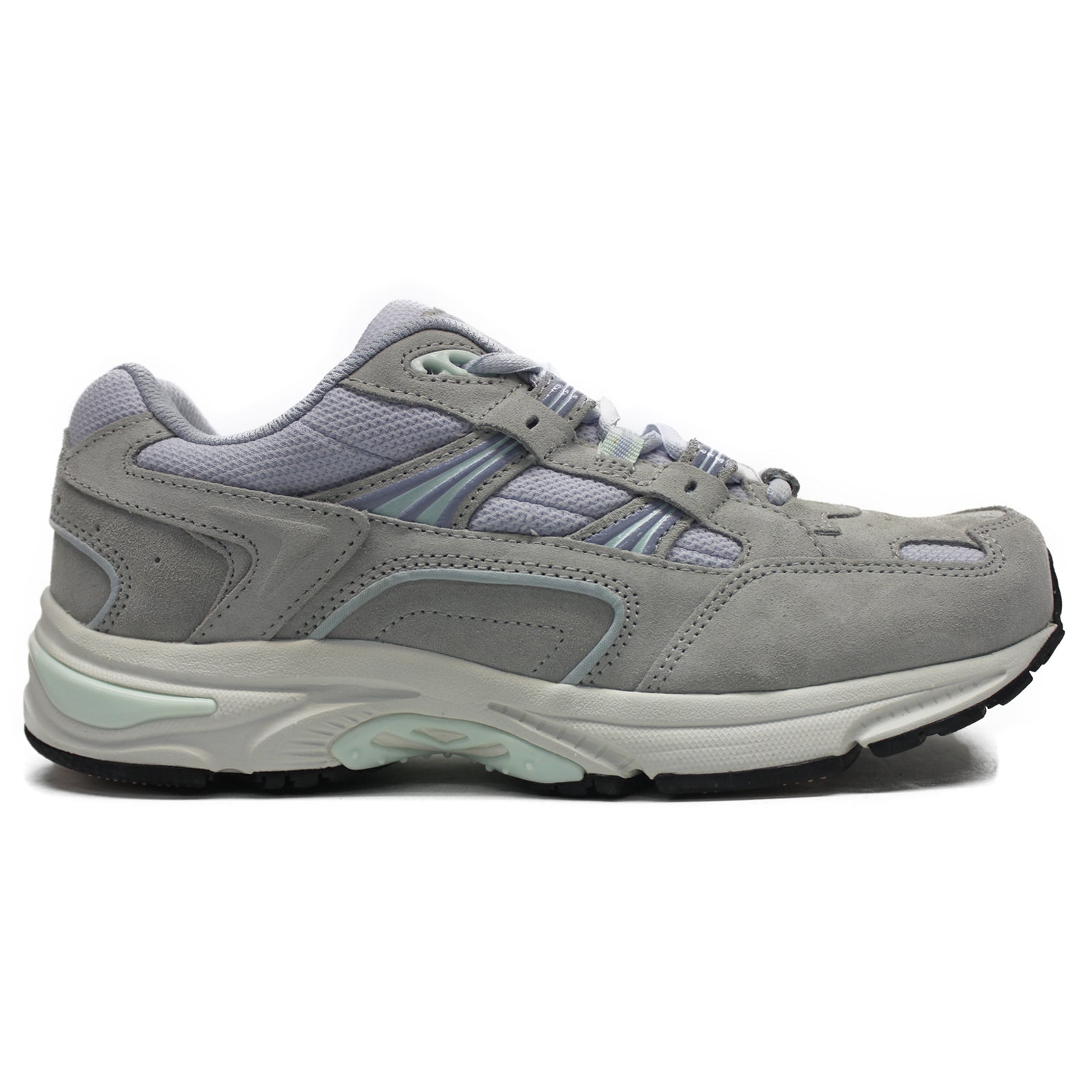 Vionic 23Walk Suede Textile Womens Trainers#color_vapour blue haze