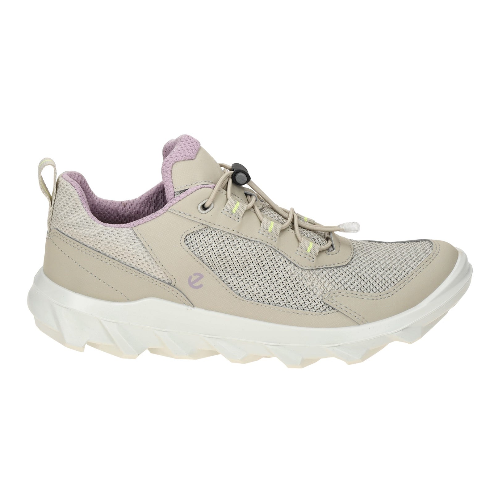 Ecco MX 820263 Textile Synthetic Womens Trainers#color_gravel gravel