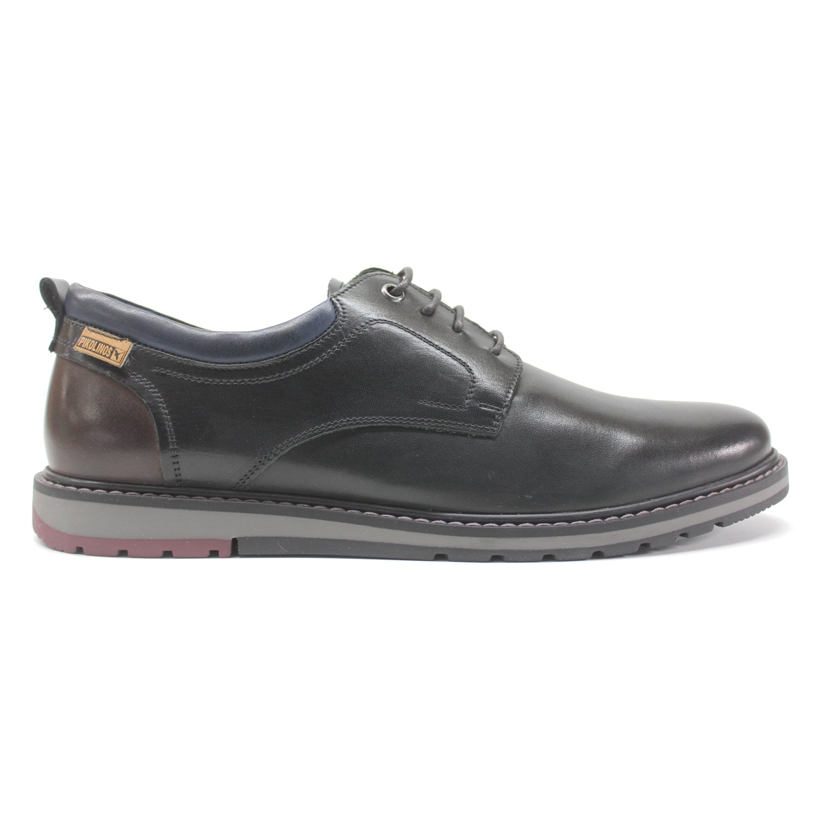 Pikolinos Berna M8J-4183 Leather Mens Shoes#color_black black