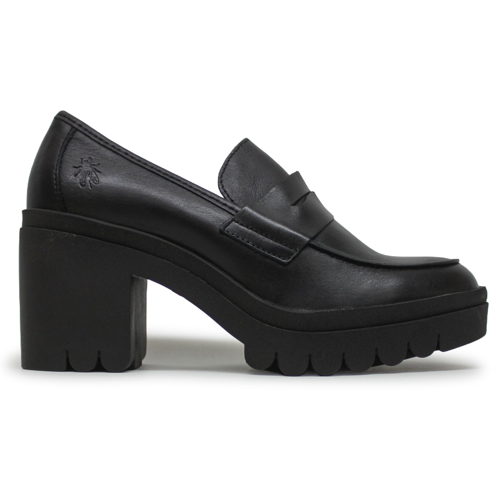 Fly London TOKY803FLY Leather Womens Shoes#color_black black