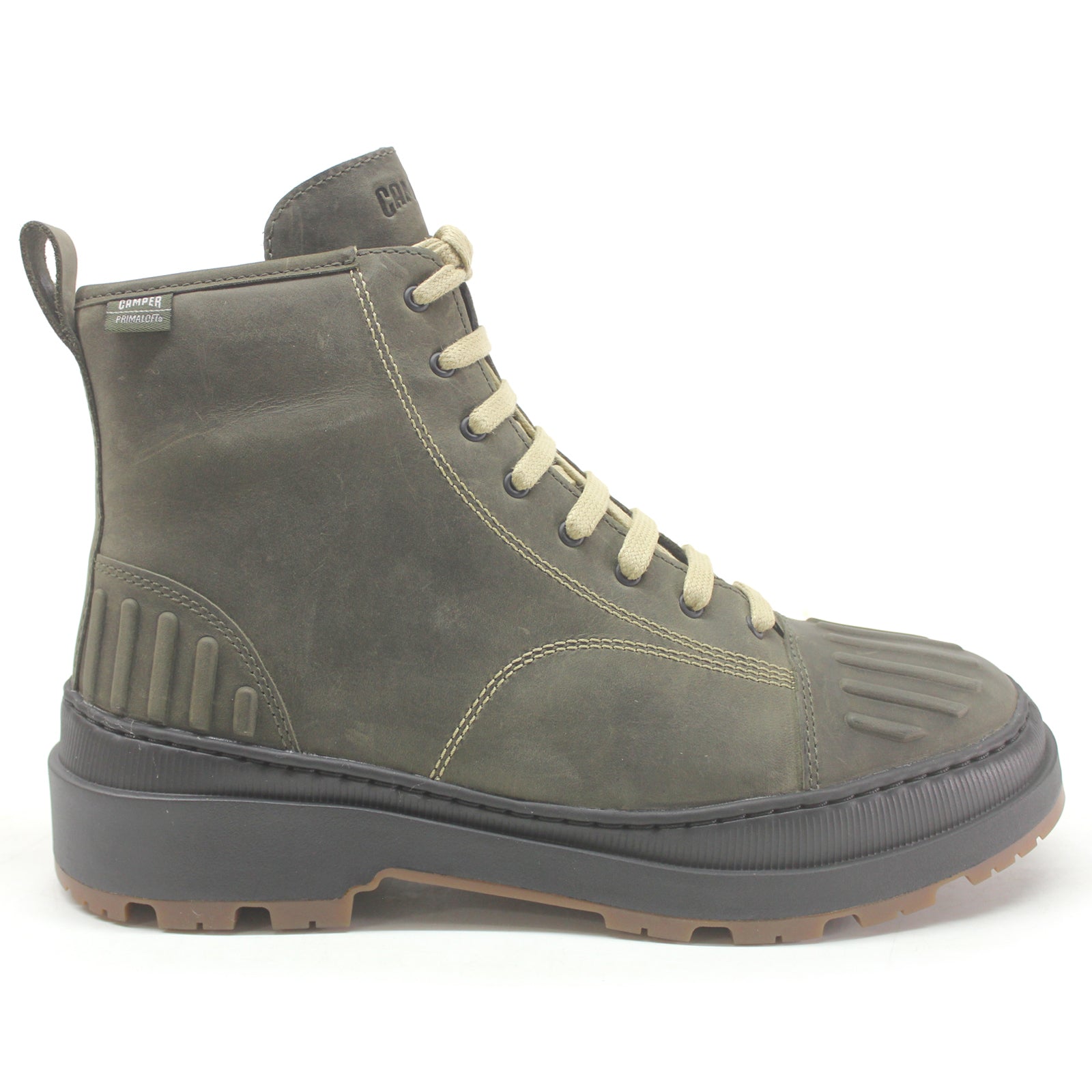 Camper Brutus Trek K400647 Nubuck Womens Boots#color_green