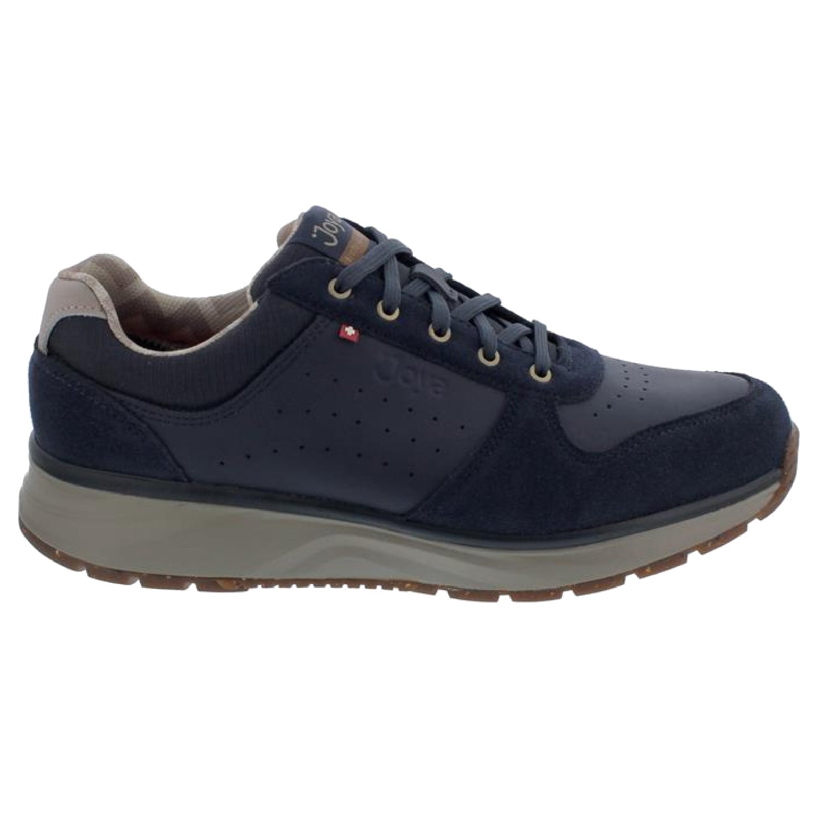 Joya Dynamo Classic Suede Mens Trainers#color_dark blue