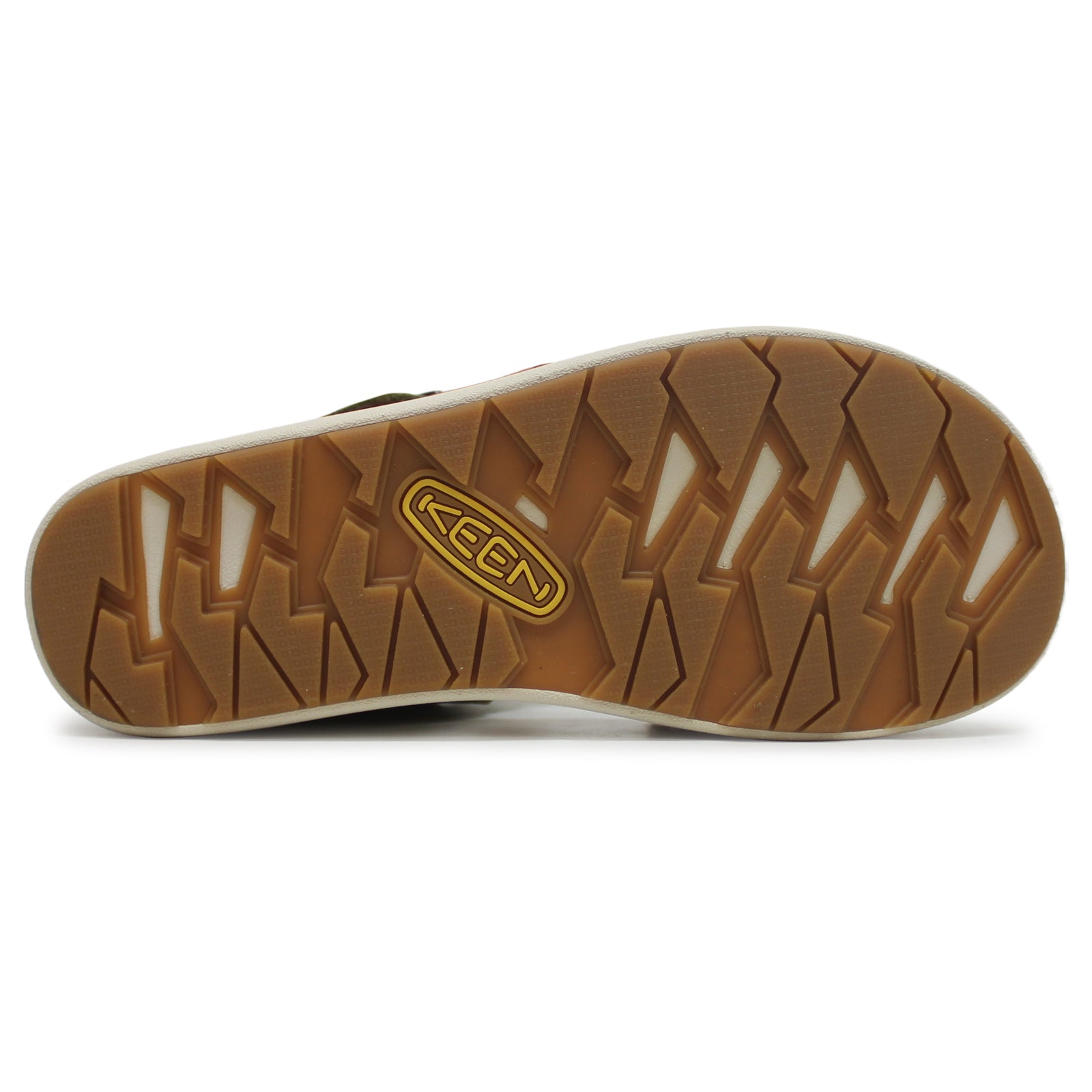 Keen Ellecity Backstrap Nubuck Leather Womens Sandals#color_martini olive baked clay