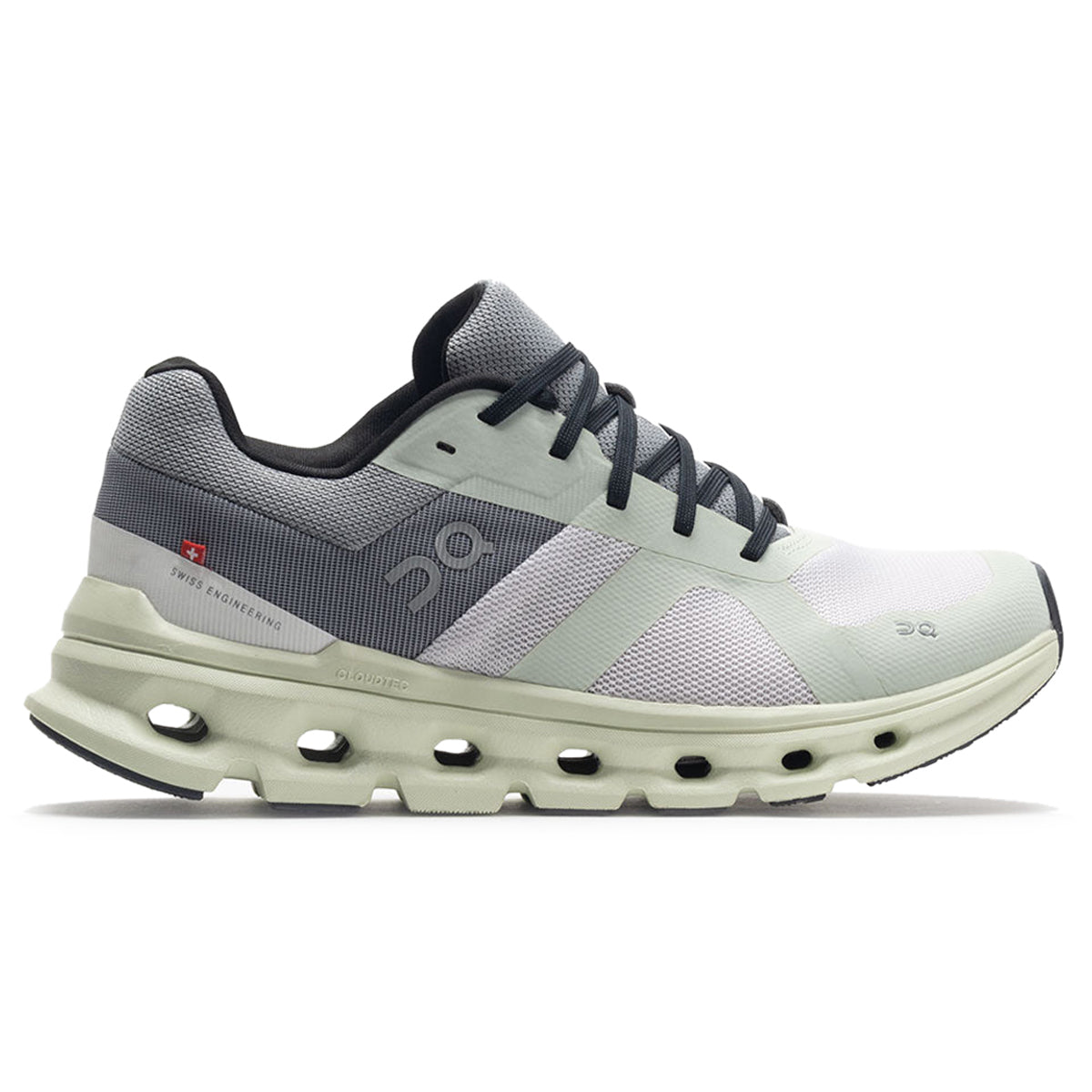 On Cloudrunner Textile Synthetic Womens Trainers#color_frost aloe