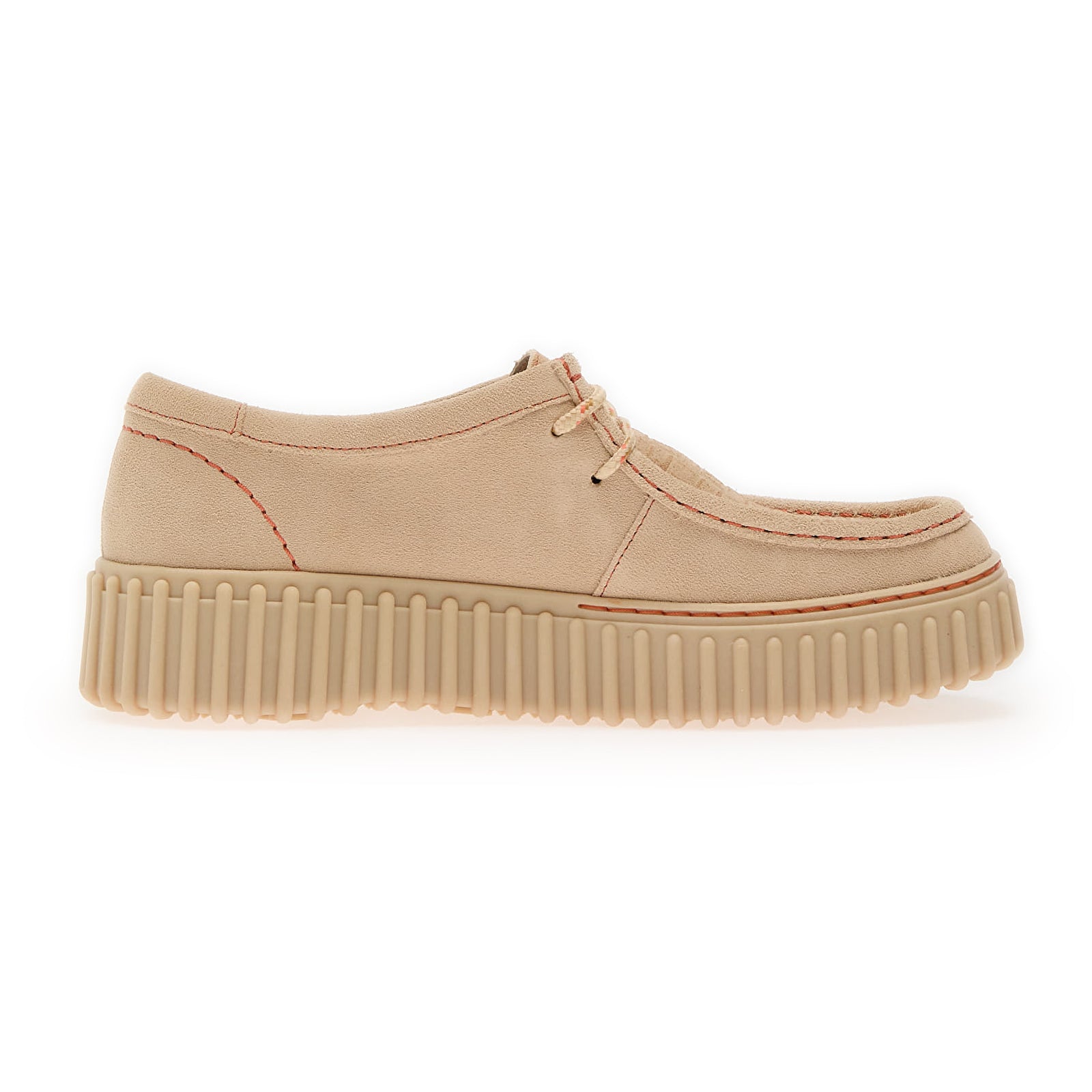 Clarks Torhill Bee 26181191 Suede Womens Shoes - Ecru - 39#color_ecru