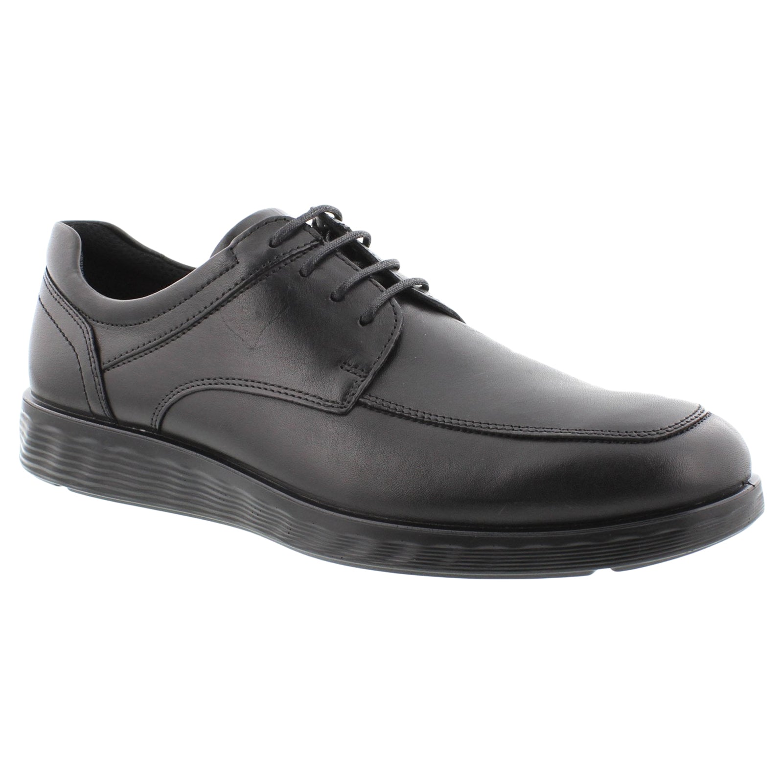 Ecco S Lite Hybrid 520324 Full Grain Leather Mens Shoes#color_black