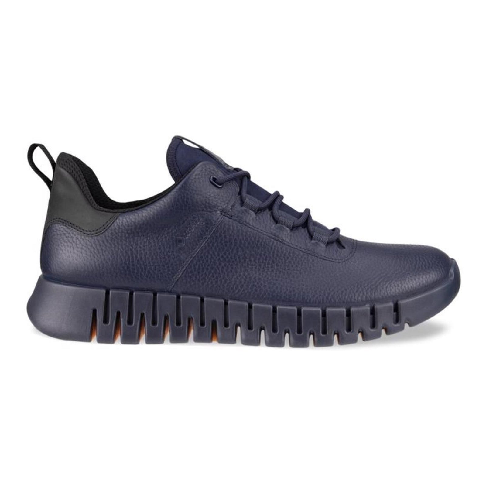Ecco Gruuv GTX Full Grain Leather Mens Trainers#color_night sky