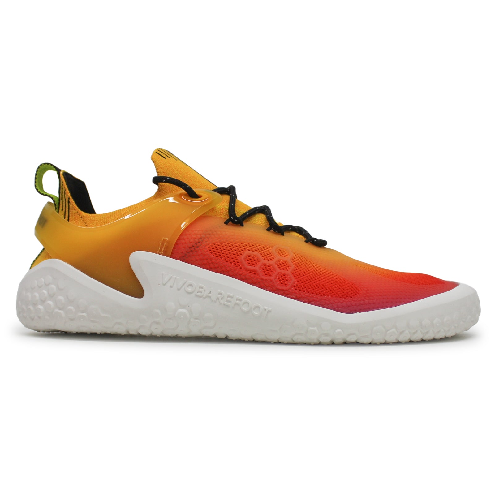 Vivobarefoot M Strength Textile Synthetic Womens Trainers#color_sunset ibis