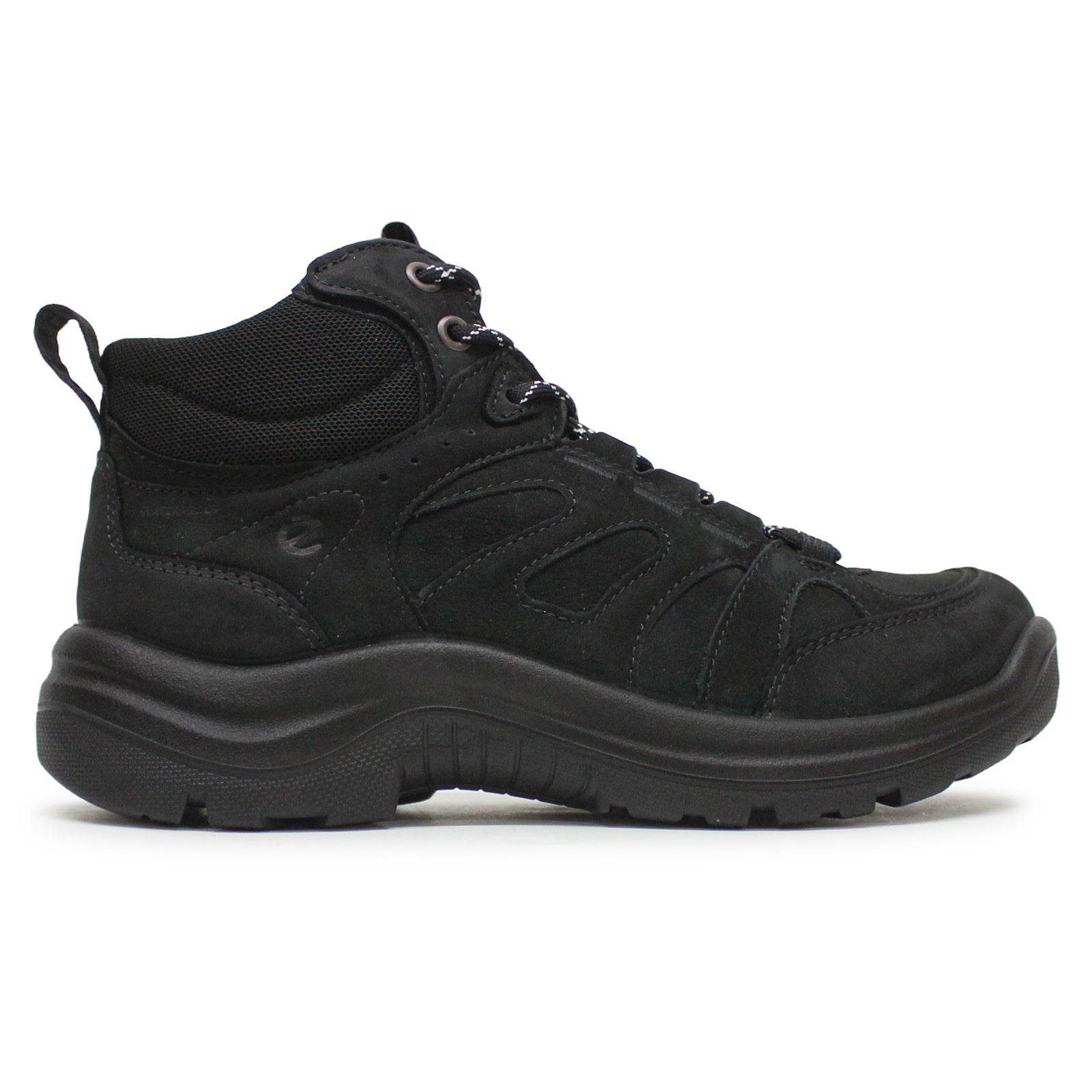 Ecco Offroad 822413 Nubuck Textile Womens Boots#color_black black