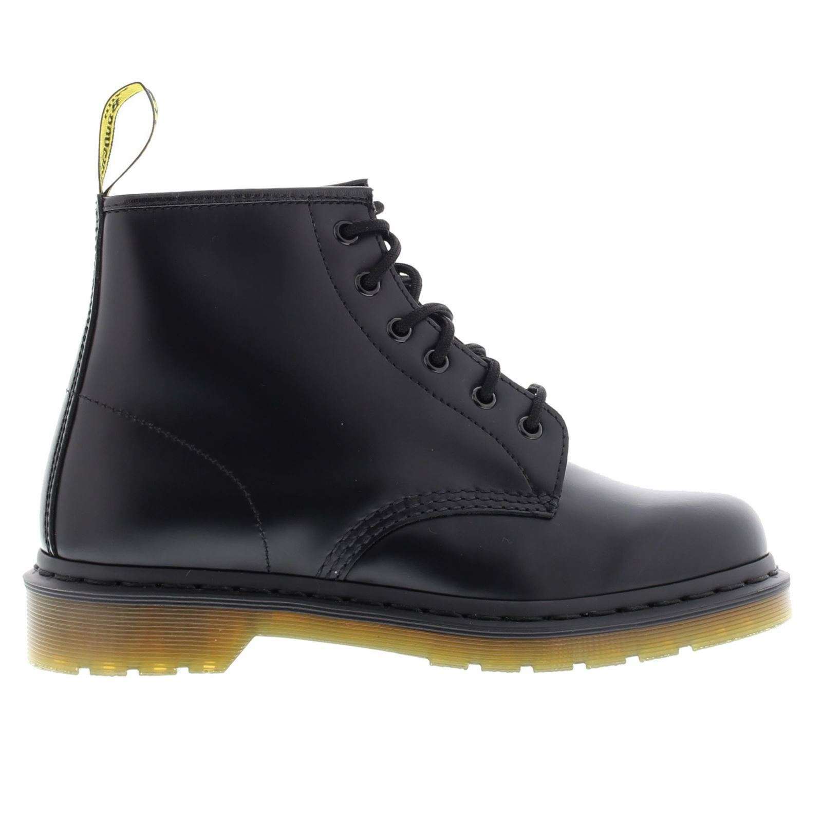 Dr. Martens 101 Smooth Leather Women's Ankle Boots#color_black