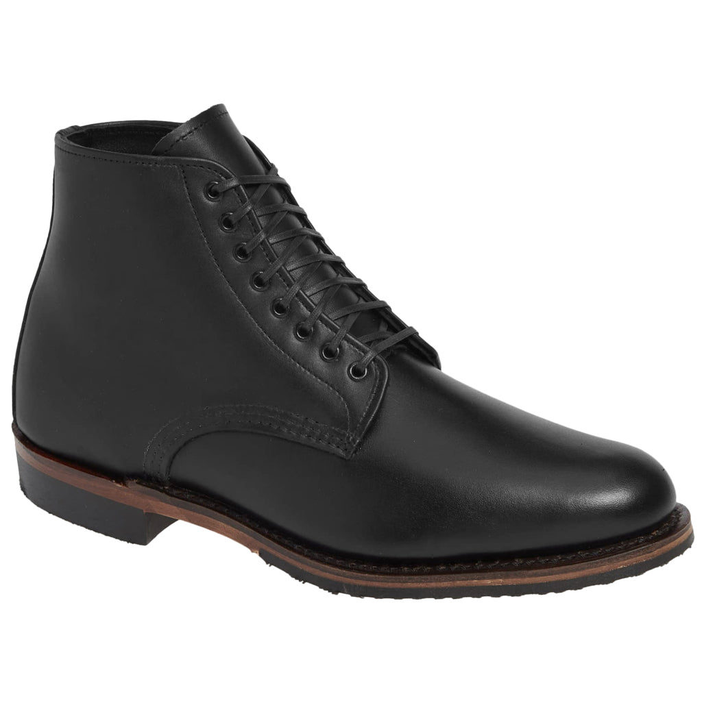 Red Wing Williston Featherstone Leather 6 Inch Round Toe Men's Ankle Boots#color_black