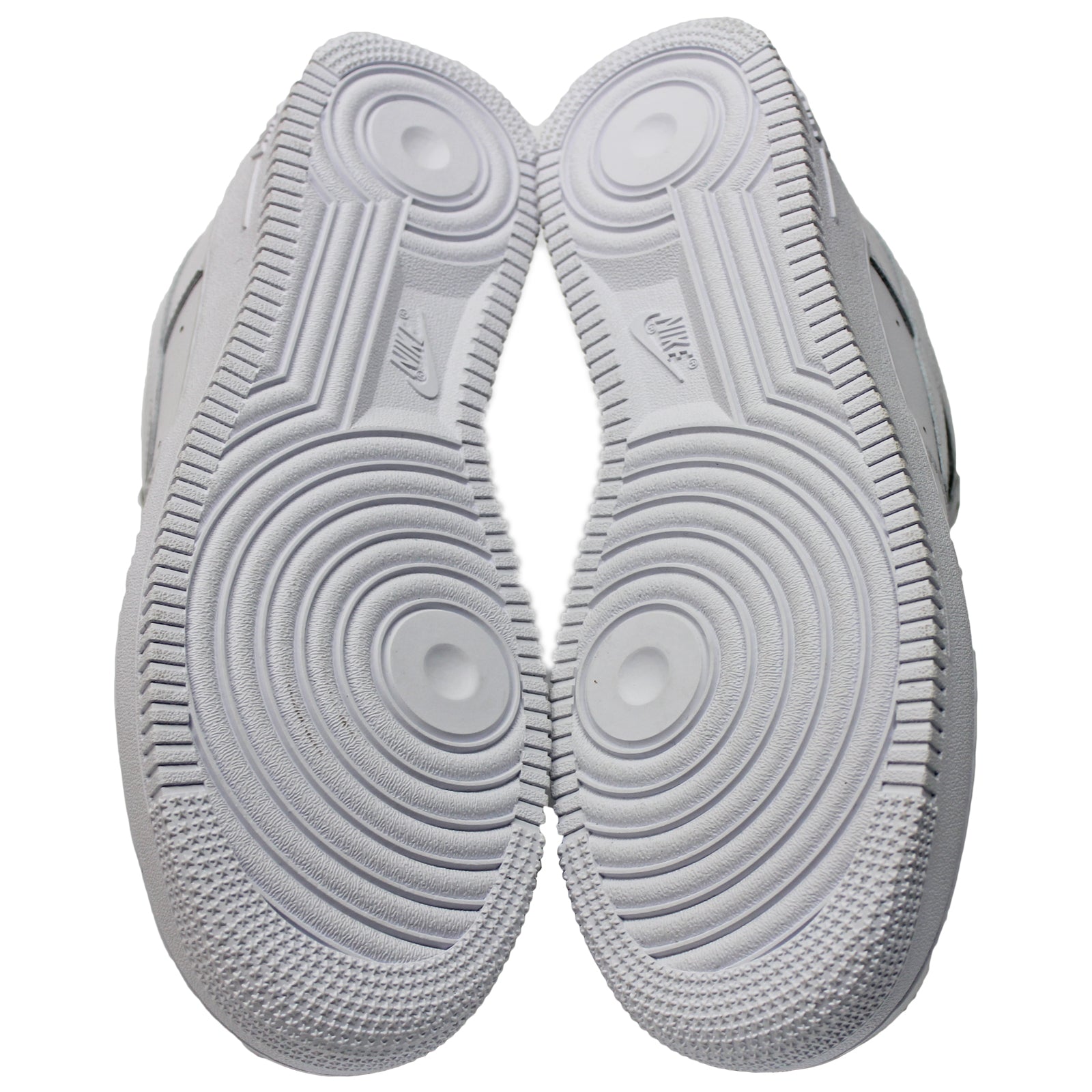 Nike Air Force I 07 Weiße Lowtop-Sneaker aus Leder für Herren - UK 9