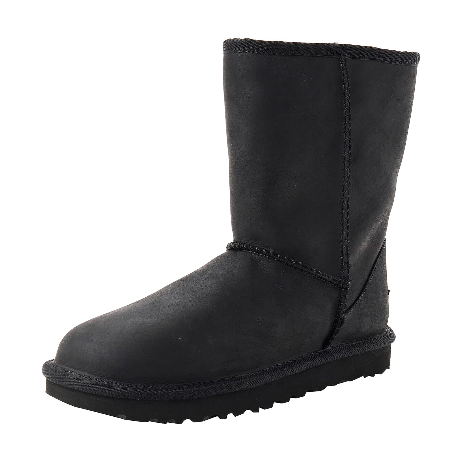 Ugg Classic Short Black Womens Boots#color_black