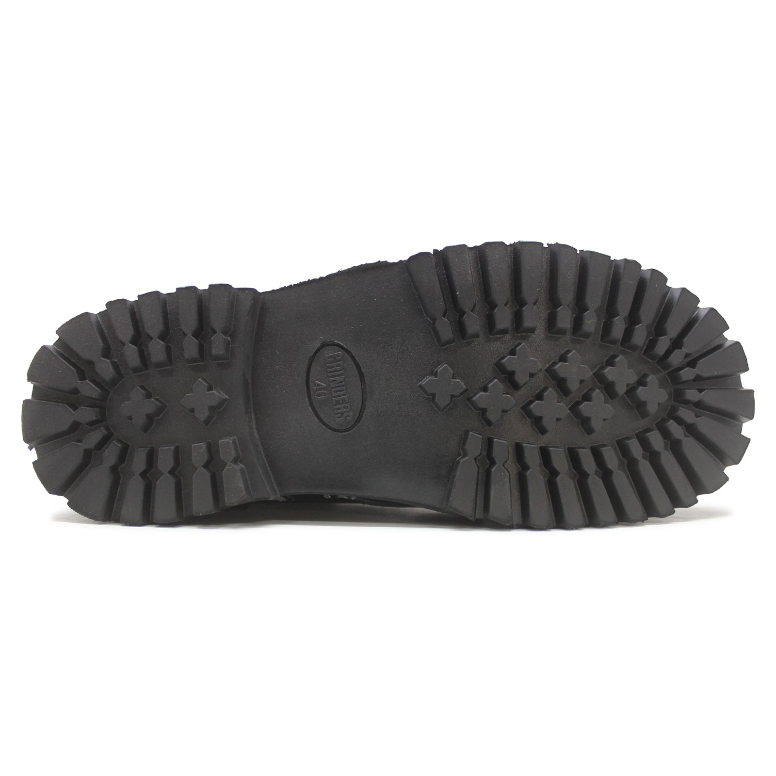 Grinders King CS Derby Leather Unisex Boots#color_black
