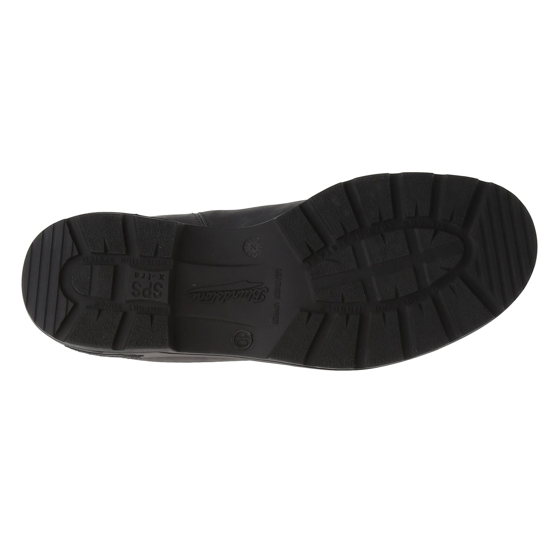 Blundstone 587 Leather Unisex Boots#color_rustic black