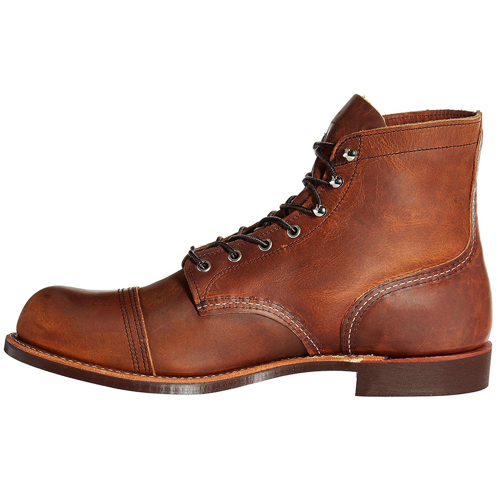 Red Wing Iron Ranger Full Grain Leather Mens Boots#color_copper