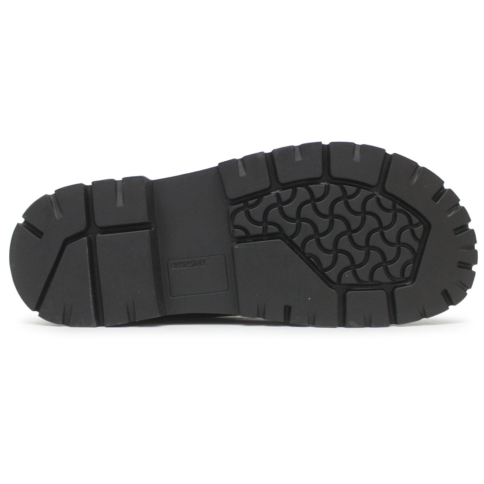 Birkenstock Highwood Lace Mid Natural Leather Women's Boots#color_black