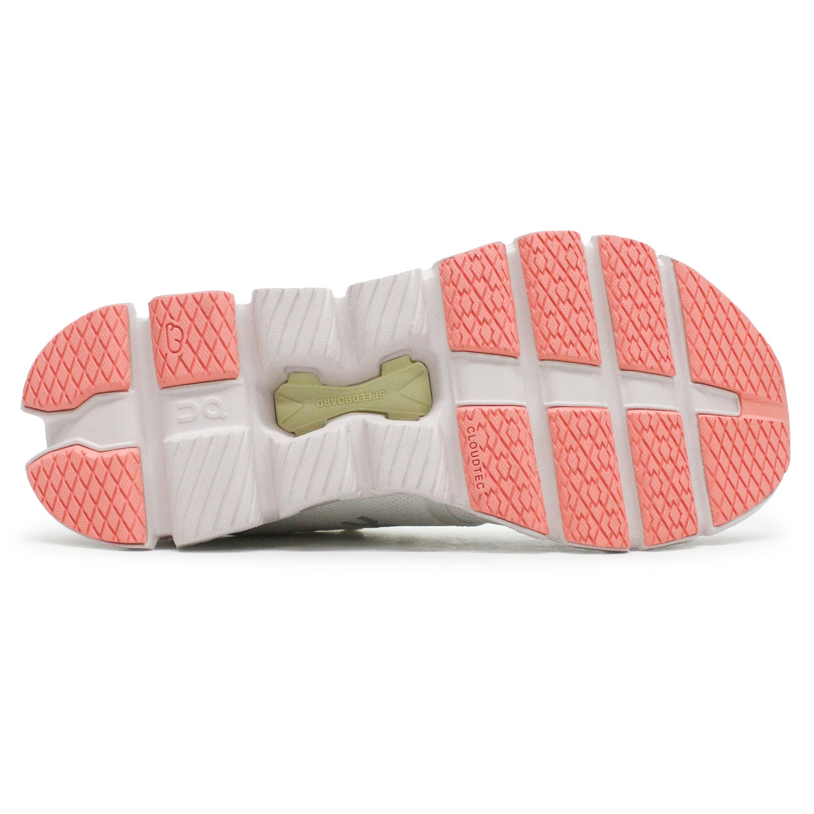 On Cloud X 4 Textile Synthetic Women's Running Shoes#color_ivory sand