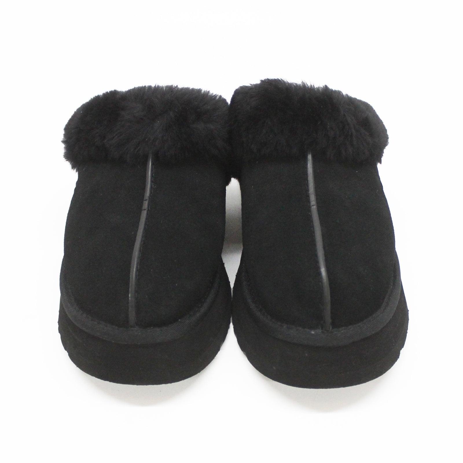 Ugg Disquette 1122550-BLK Suede Womens Sandals - Black - 40#color_black