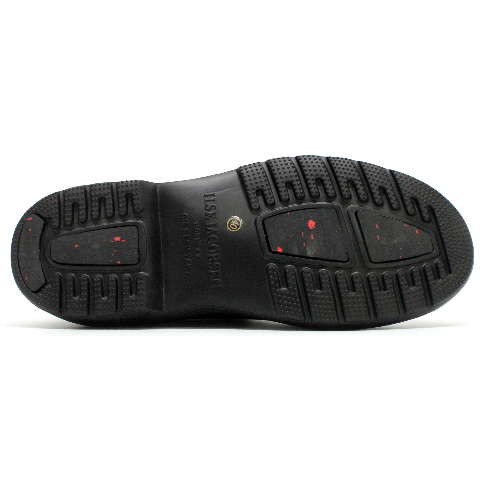 Ilse Jacobsen Rub Air 02 RUBAIR02-001 Rubber Womens Shoes - Black - 40#color_black