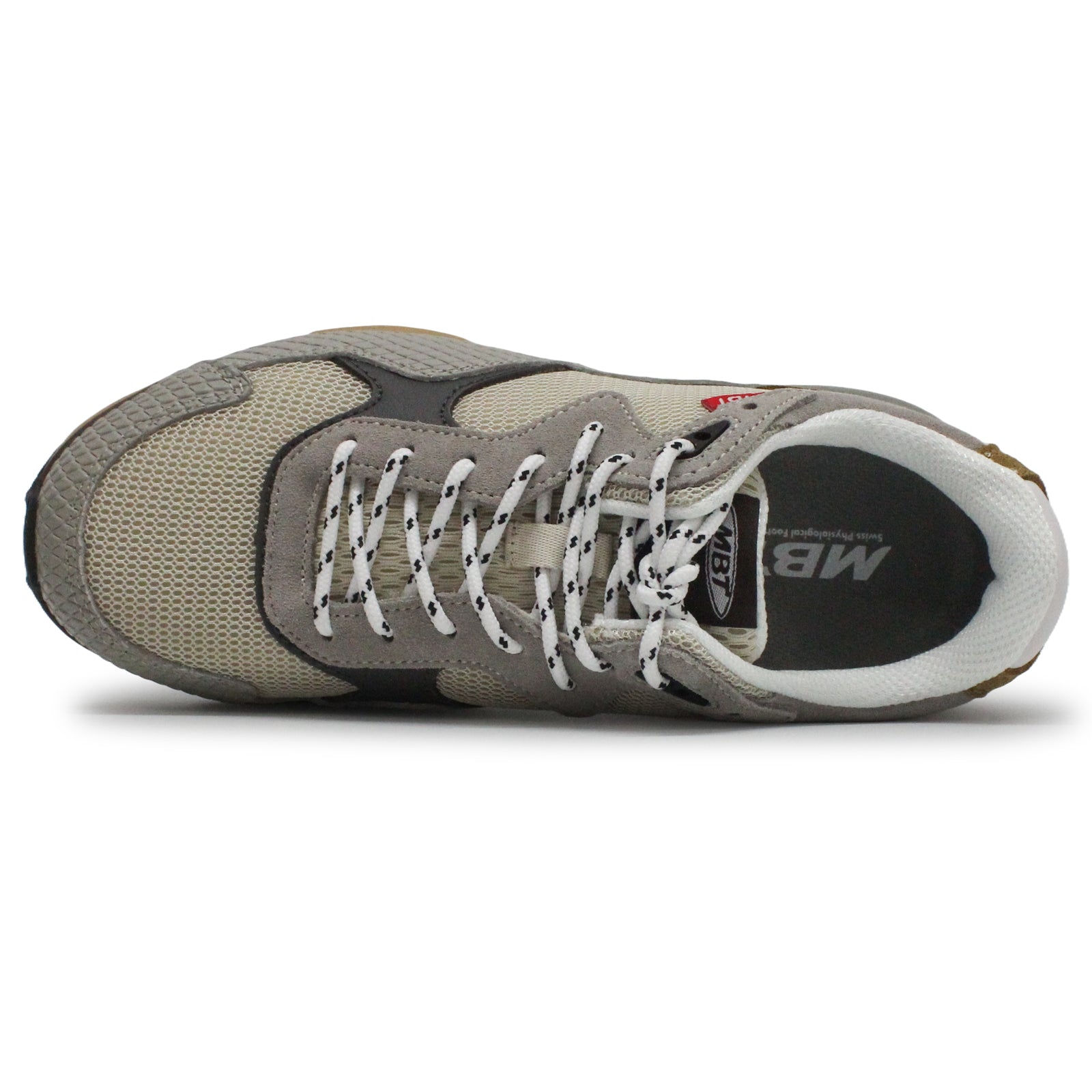 MBT Narita Leather Textile Womens Shoes#color_tan