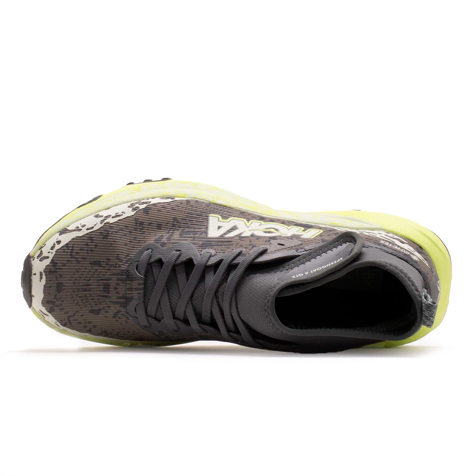 Hoka Speedgoat 6 Mid GTX Textile Mens Trainers#color_outer orbit lettuce