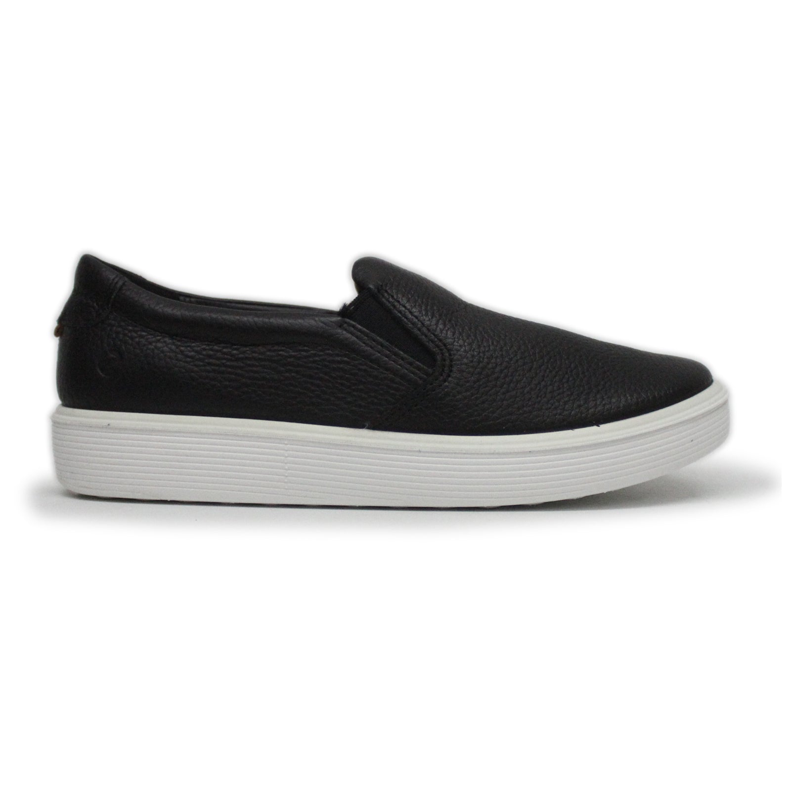 Ecco Soft 60 219253 Leather Womens Shoes#color_black