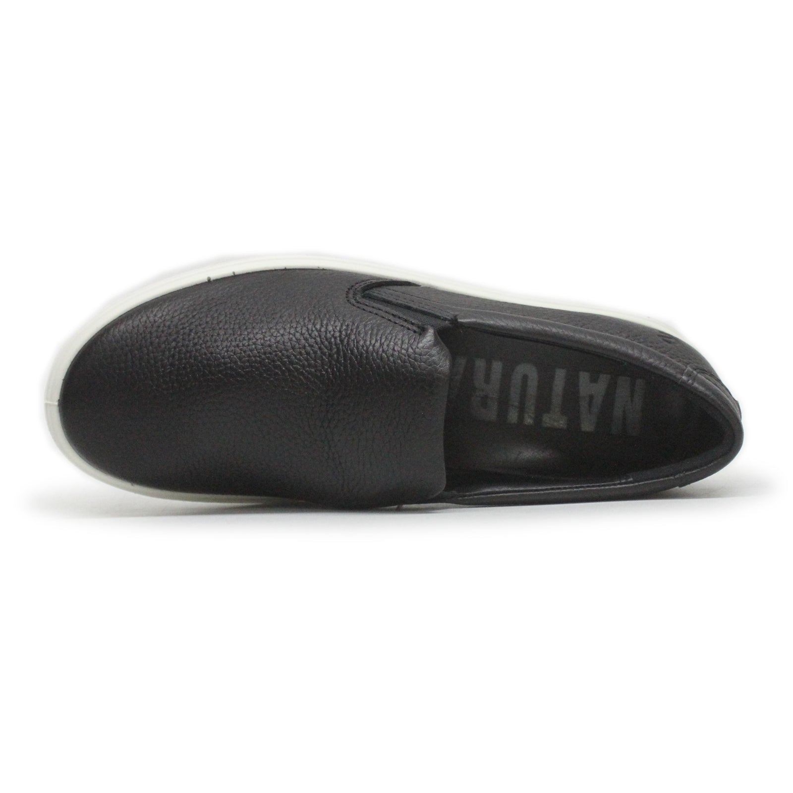 Ecco Soft 60 219253 Leather Womens Shoes#color_black