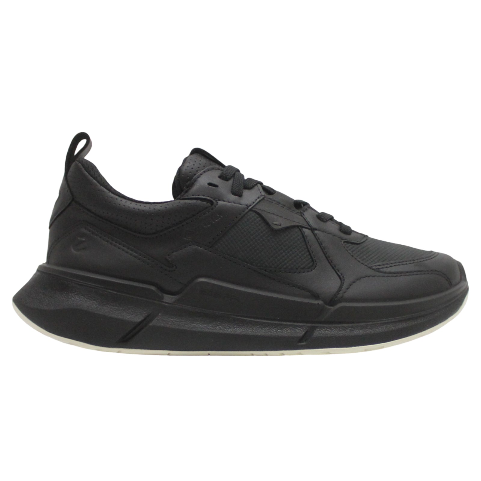 Ecco Biom 2.2 830813 Leather Womens Trainers#color_black black