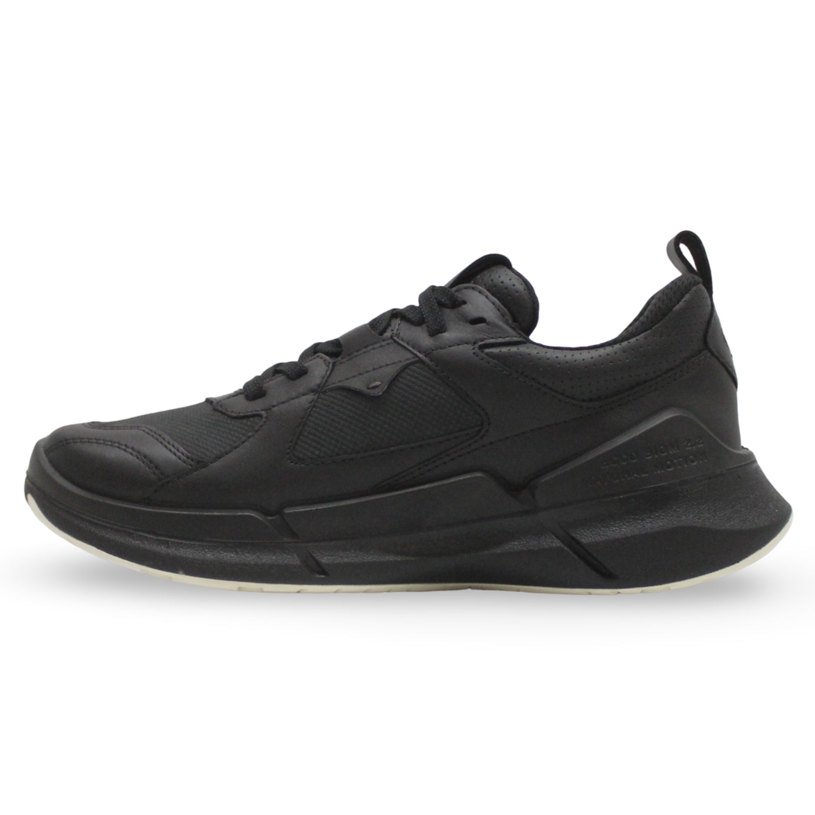 Ecco Biom 2.2 830813 Leather Womens Trainers#color_black black