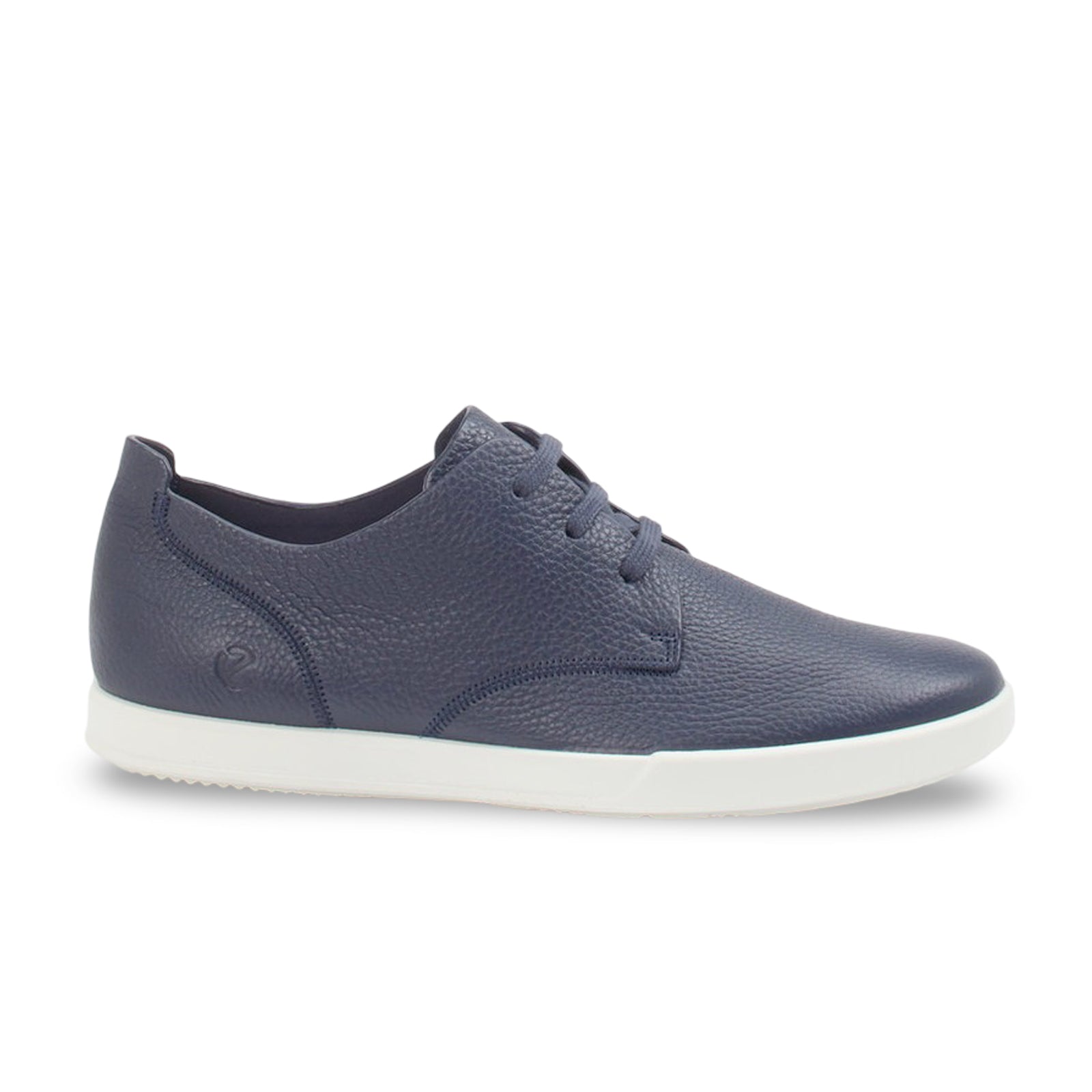 Ecco Leisure Leather Mens Trainers#color_marine
