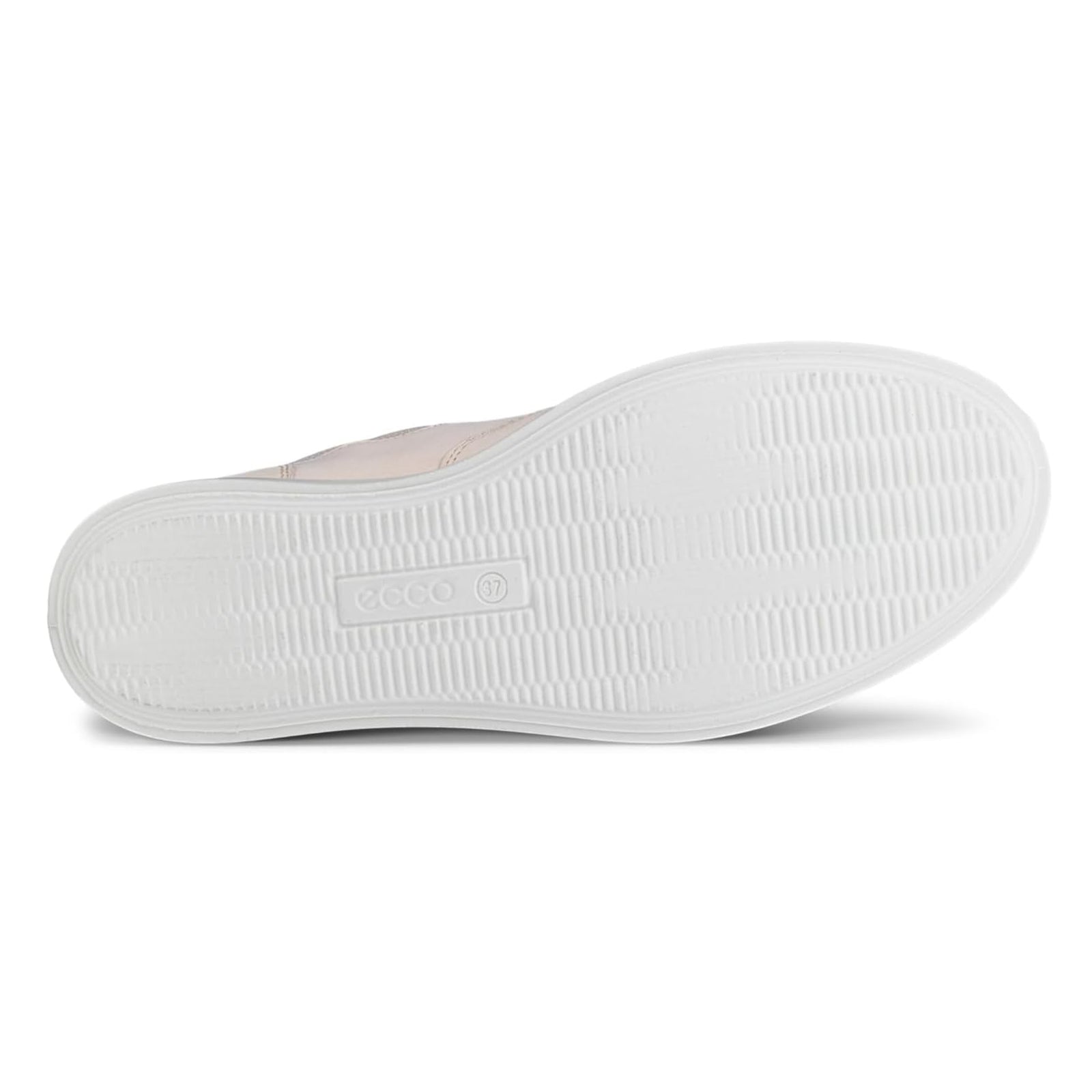 Ecco Leisure Nubuck Leather Womens Trainers#color_limestone