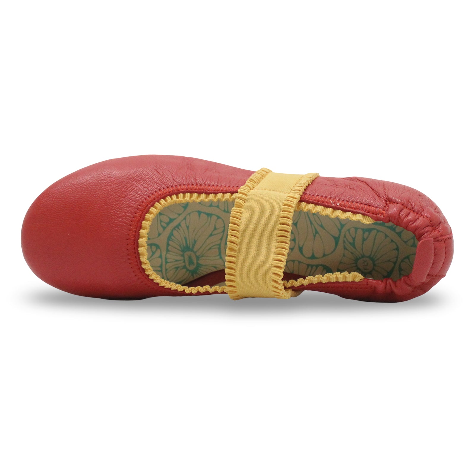 Fly London GECH253FLY Mousse Leather Womens Shoes#color_devil red yellow