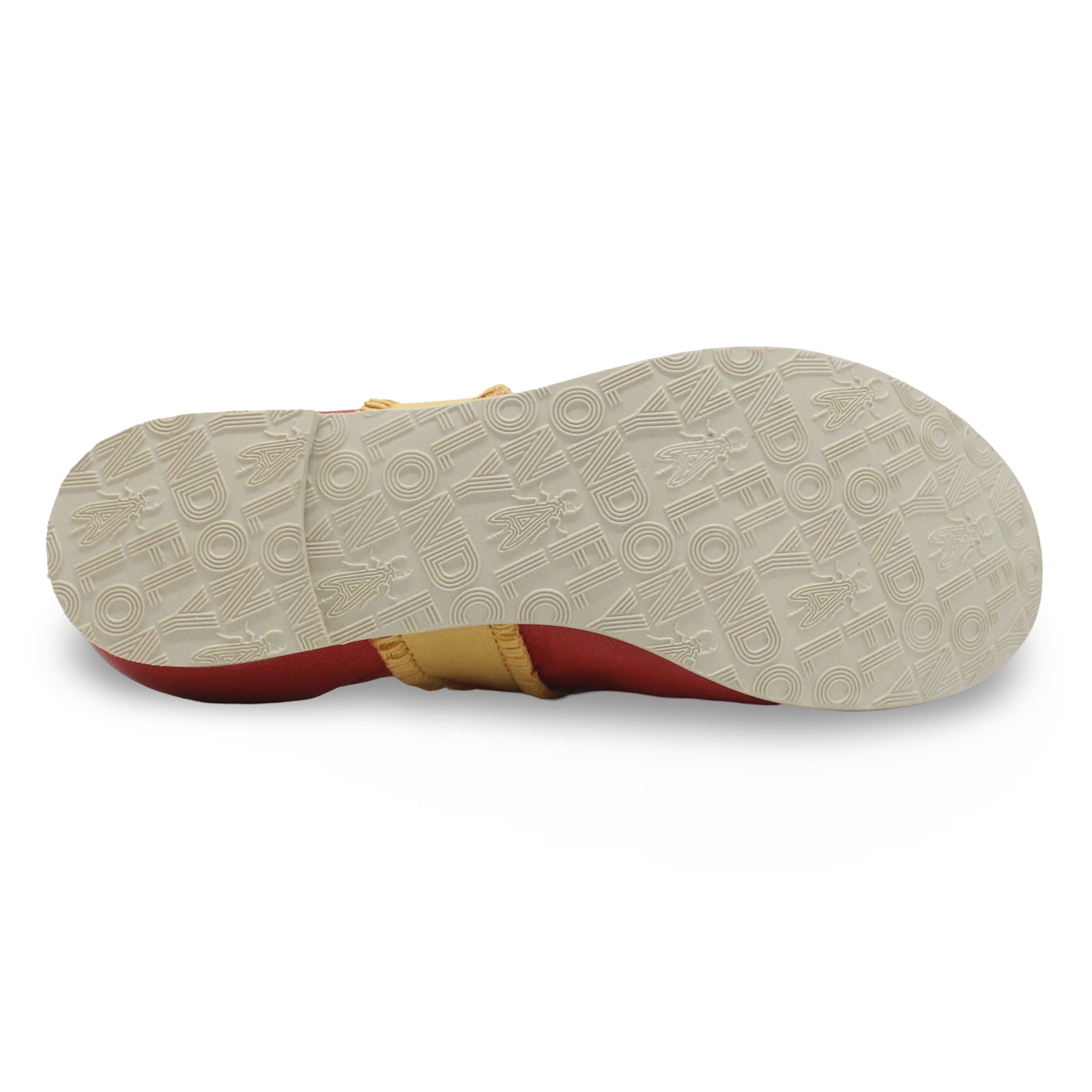 Fly London GECH253FLY Mousse Leather Womens Shoes#color_devil red yellow