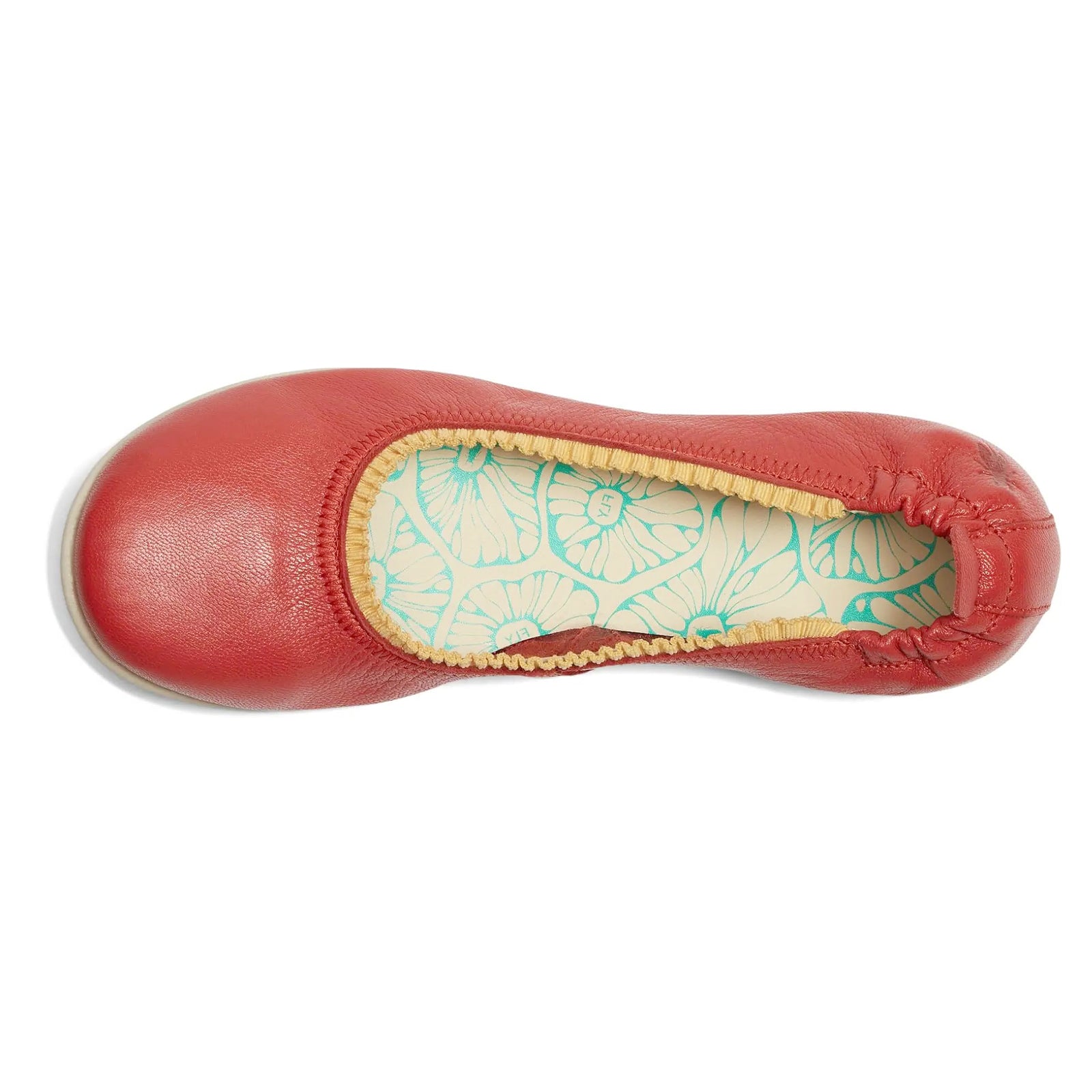 Fly London GOIL222FLY Mousse Leather Womens Shoes#color_devil red yellow