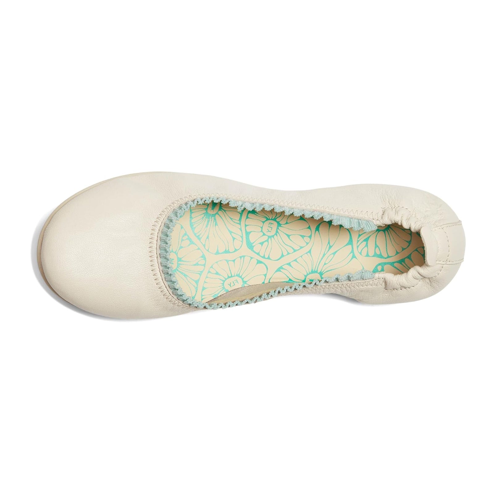 Fly London GOIL222FLY Mousse Leather Womens Shoes#color_offwhite spearmint