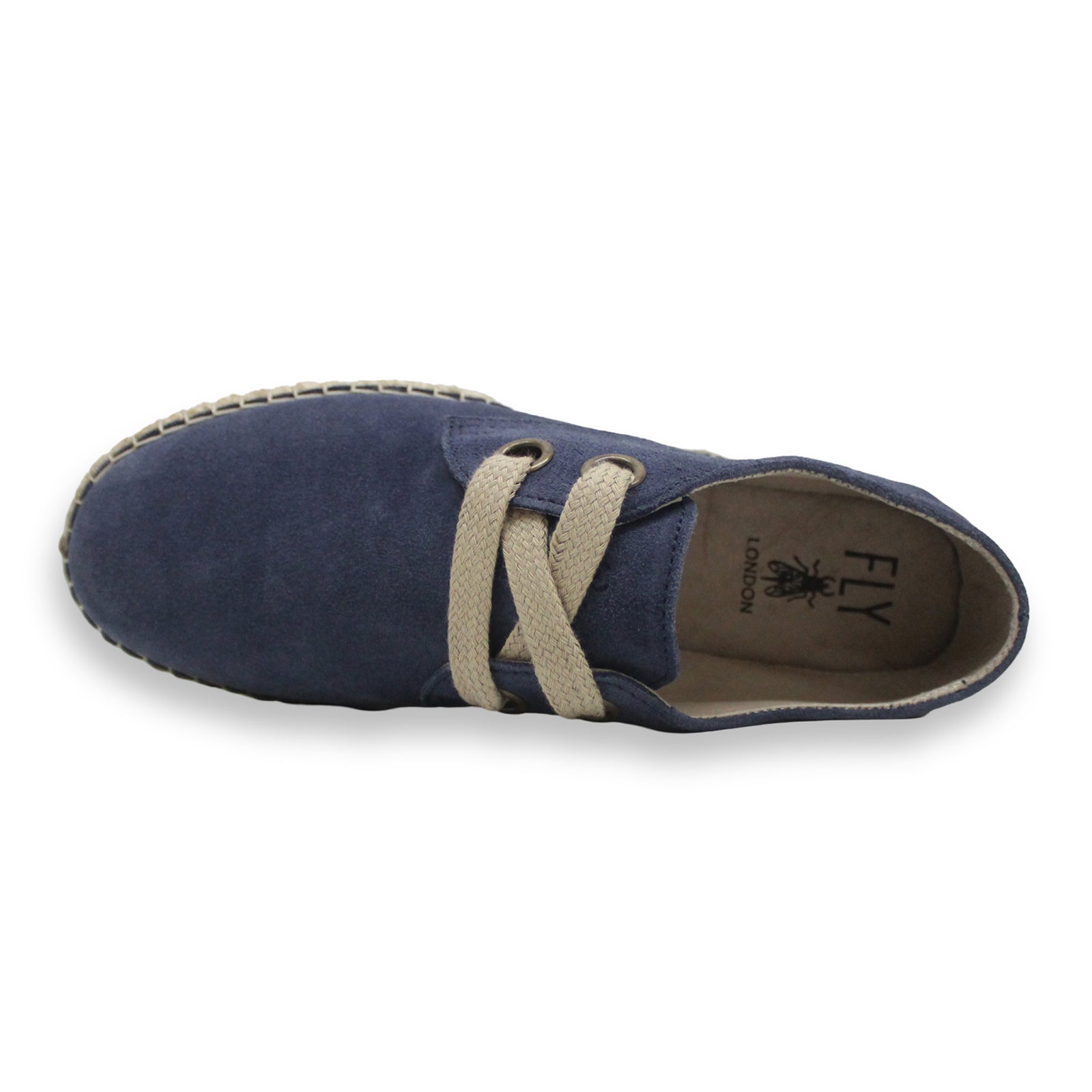 Fly London SAIC553FLY Suede Womens Shoes#color_jeans