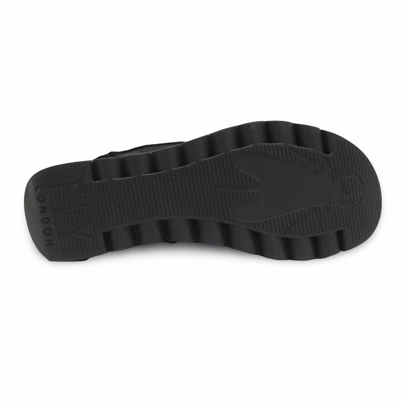 Fly London YERE847FLY Textile Leather Womens Sandals#color_black