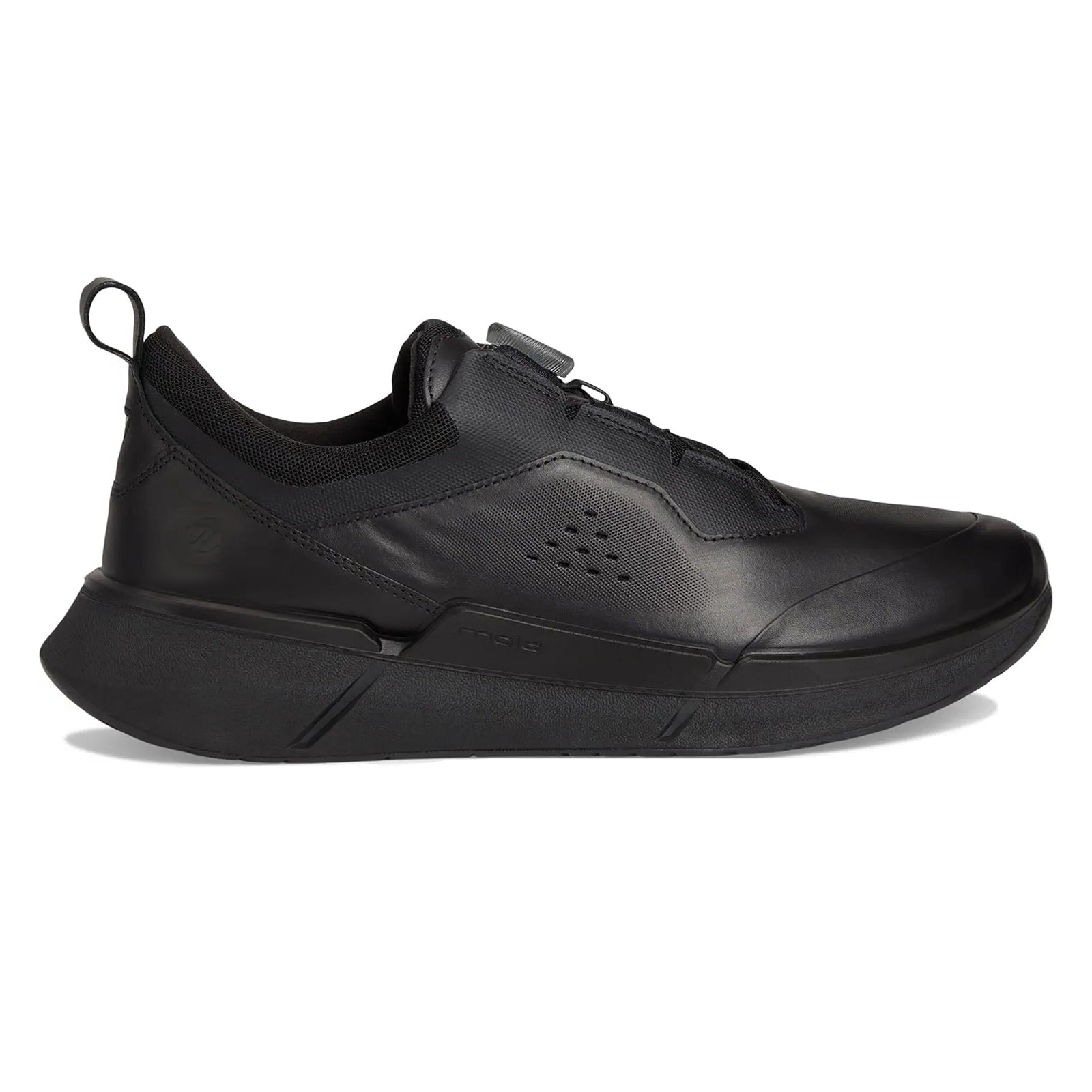 Ecco Biom 2.2 830864 Full Grain Leather Mens Trainers#color_black