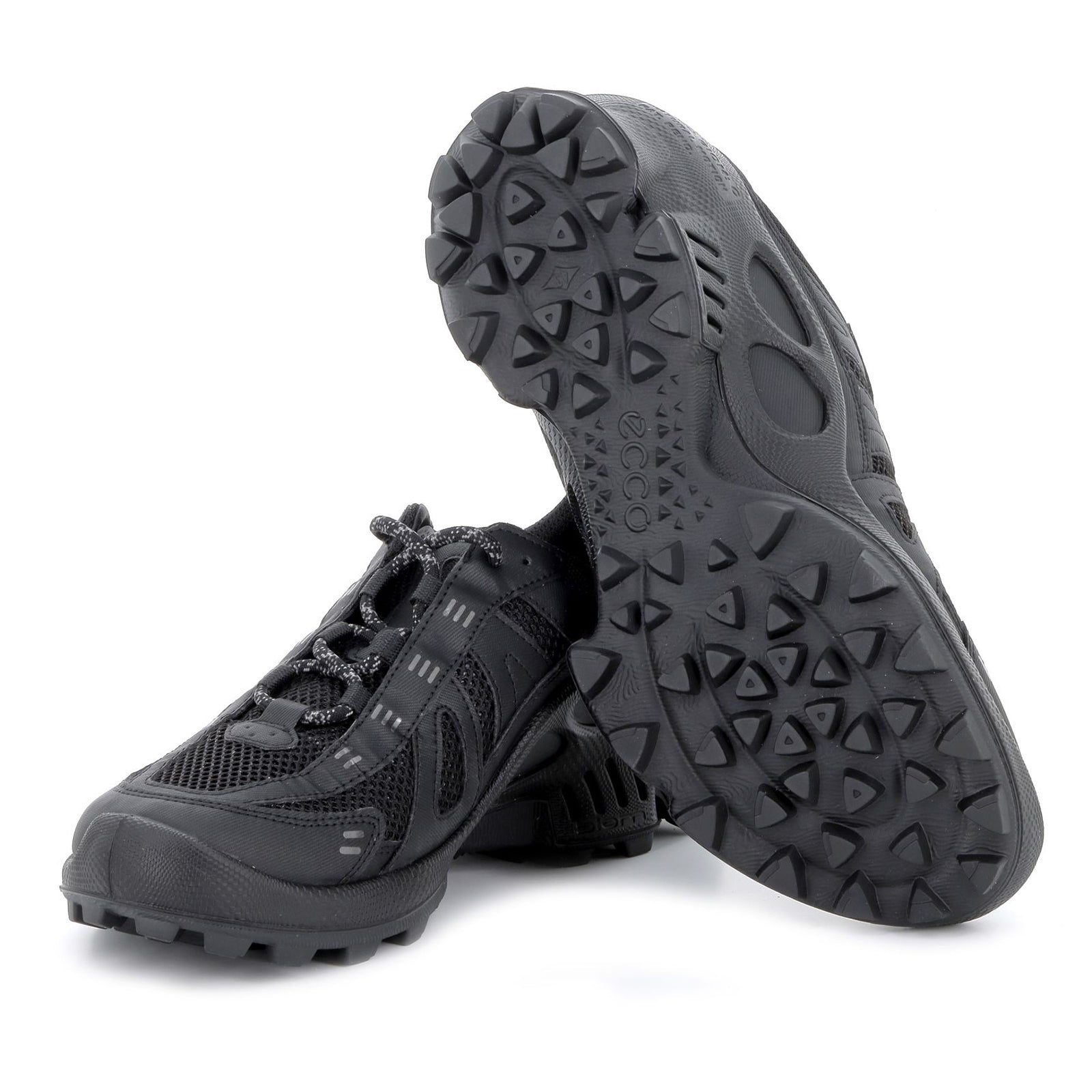 Ecco Biom C-Trail 803223 Textile Womens Trainers#color_black black