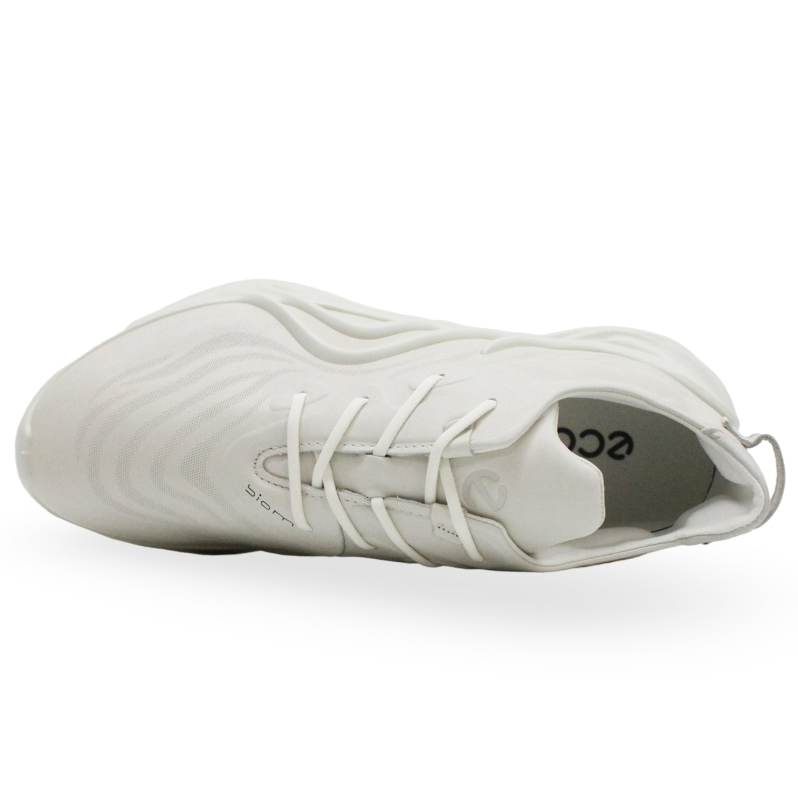 Ecco Biom Infinite 825634 Leather Mens Trainers#color_white
