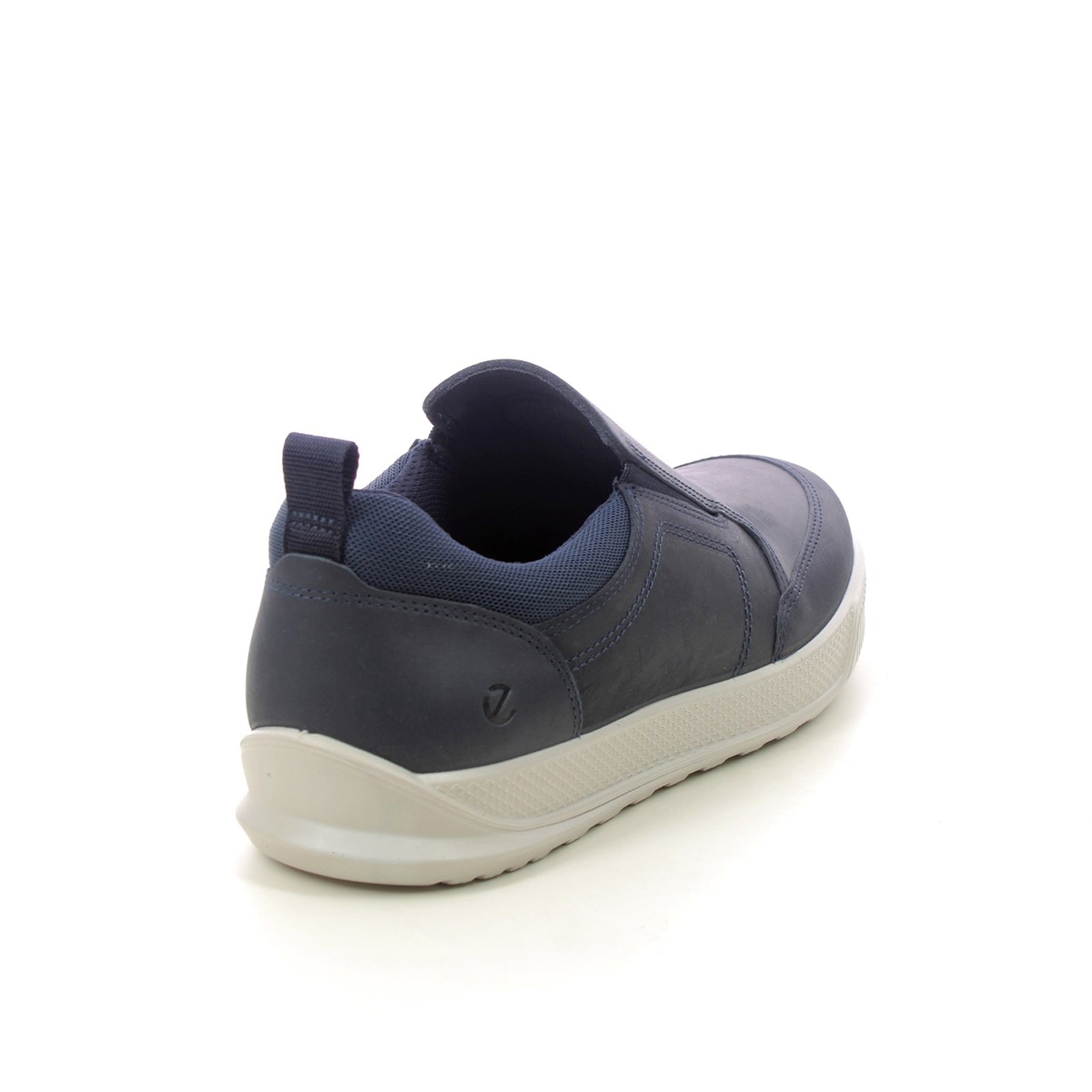 Ecco Byway 501654 Nubuck Mens Trainers#color_marine
