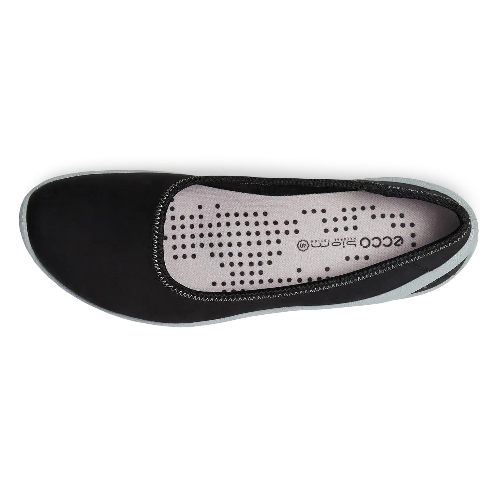 Ecco Biom Lite Nubuck Womens Shoes#color_black
